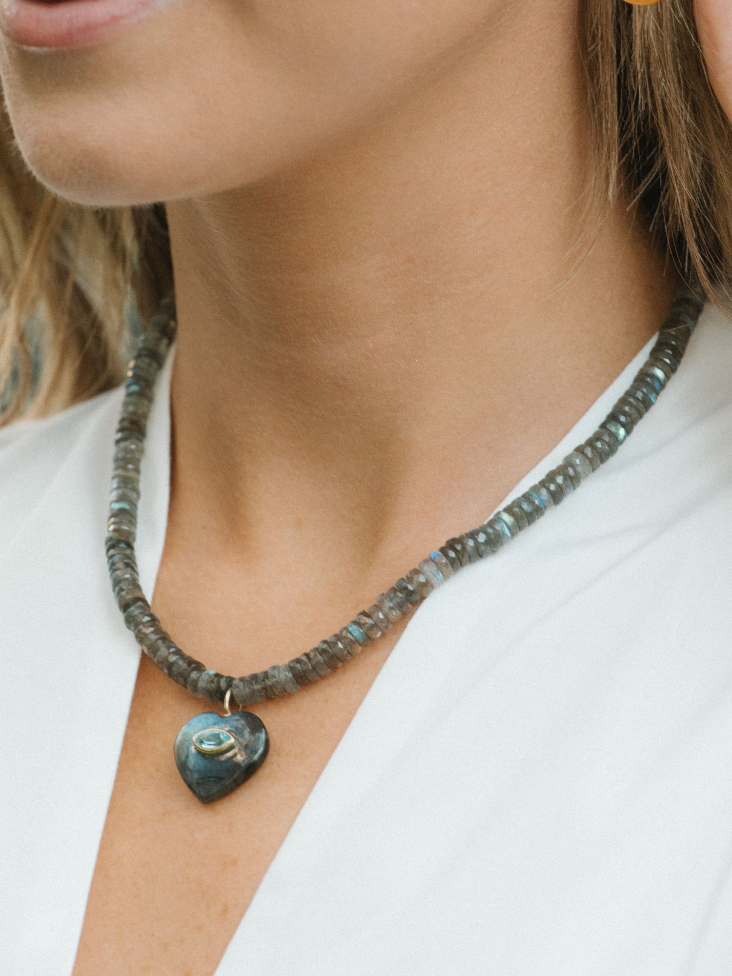 Labradorite Love Necklace