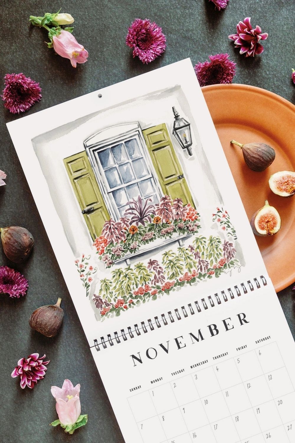 2027 Flower Boxes of Charleston Calendar