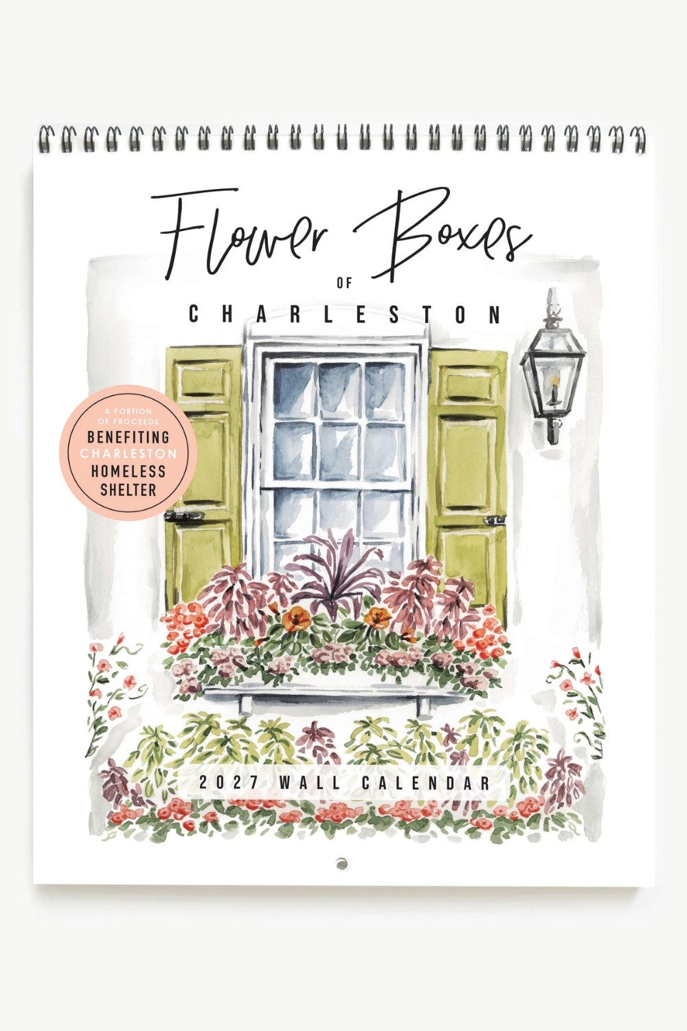 2027 Flower Boxes of Charleston Calendar