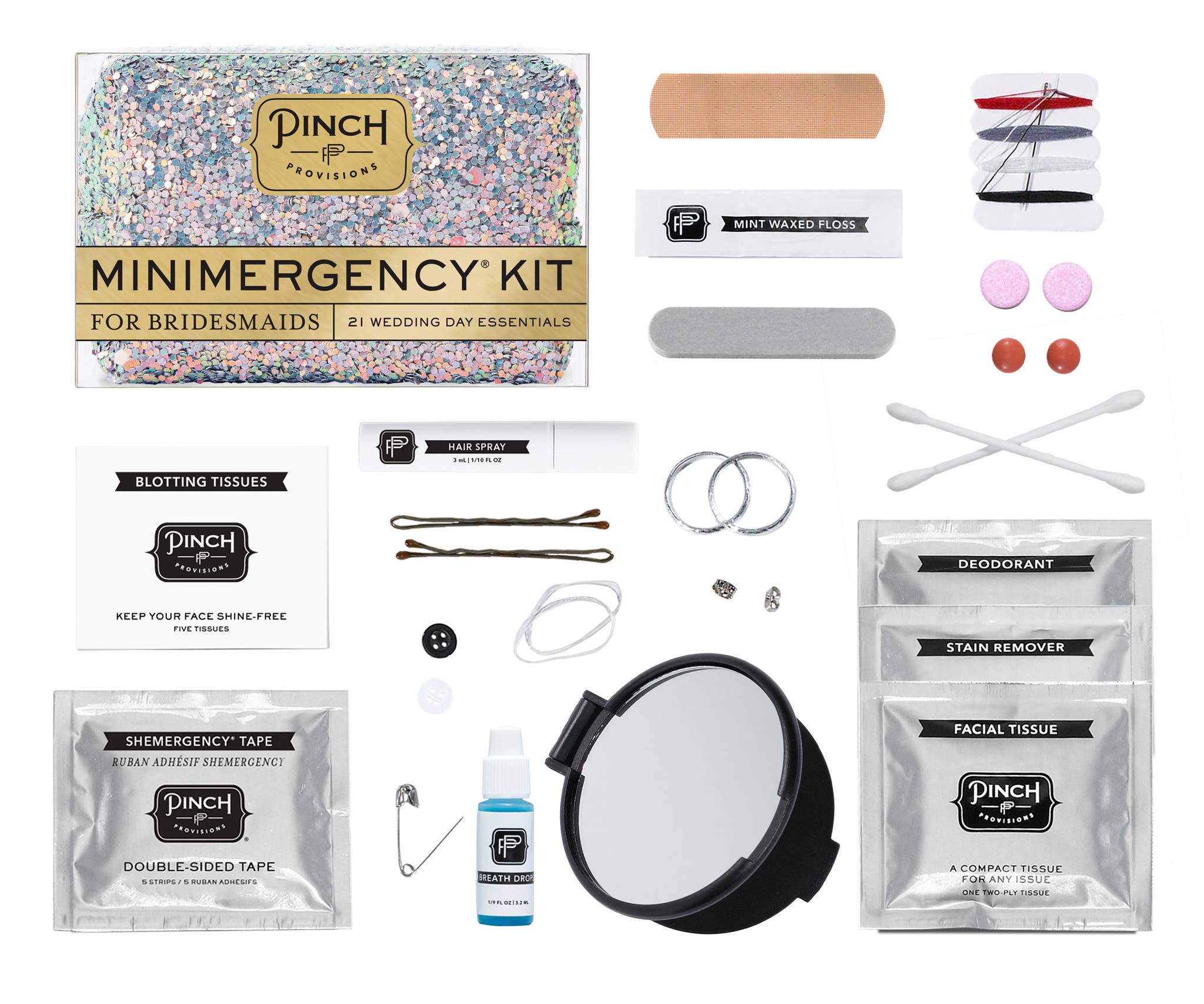 Minimergency Kit for Bridesmaids