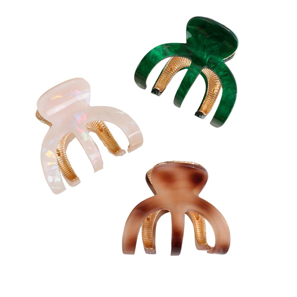Jade Small Claw Clip