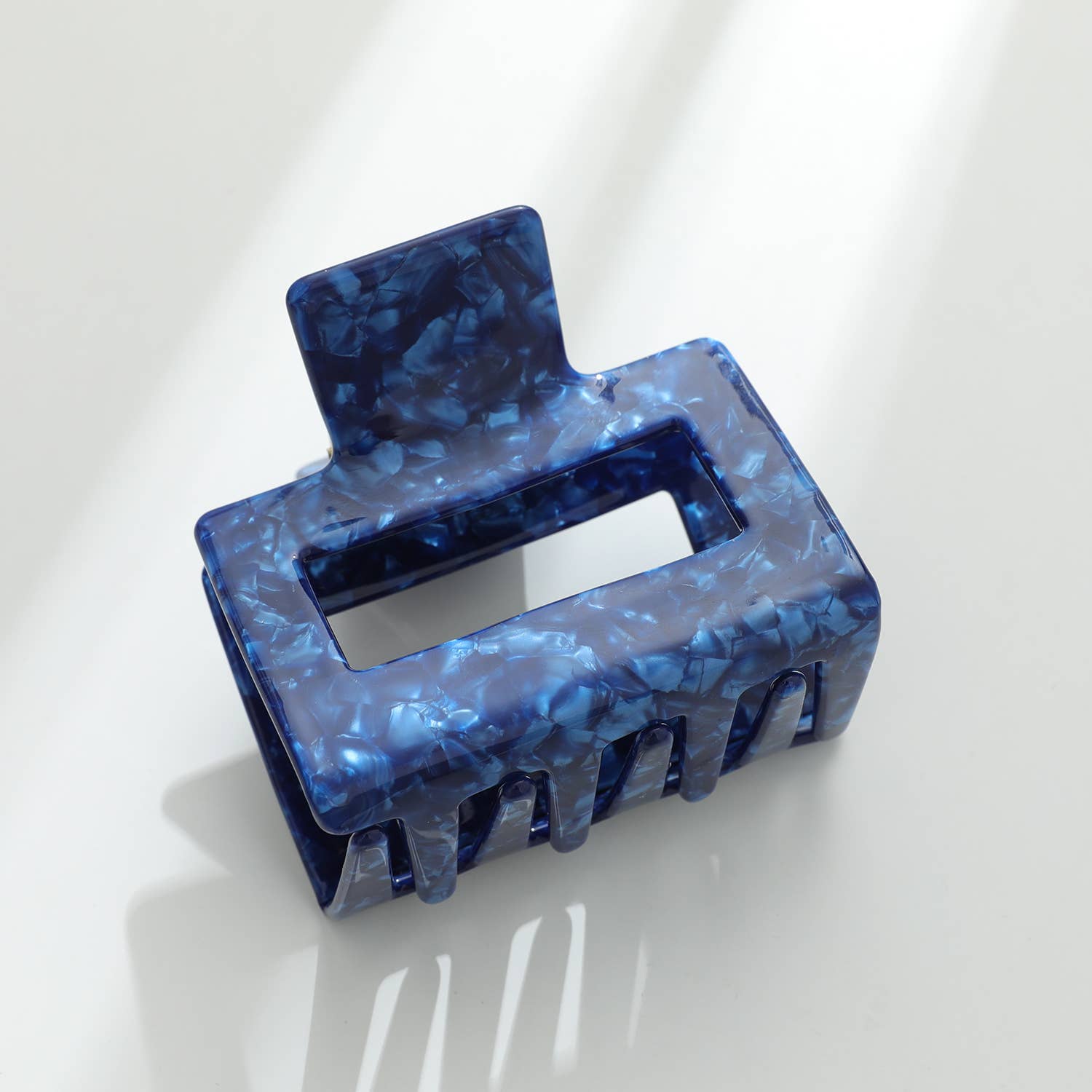 Denim Blue Claw Clips