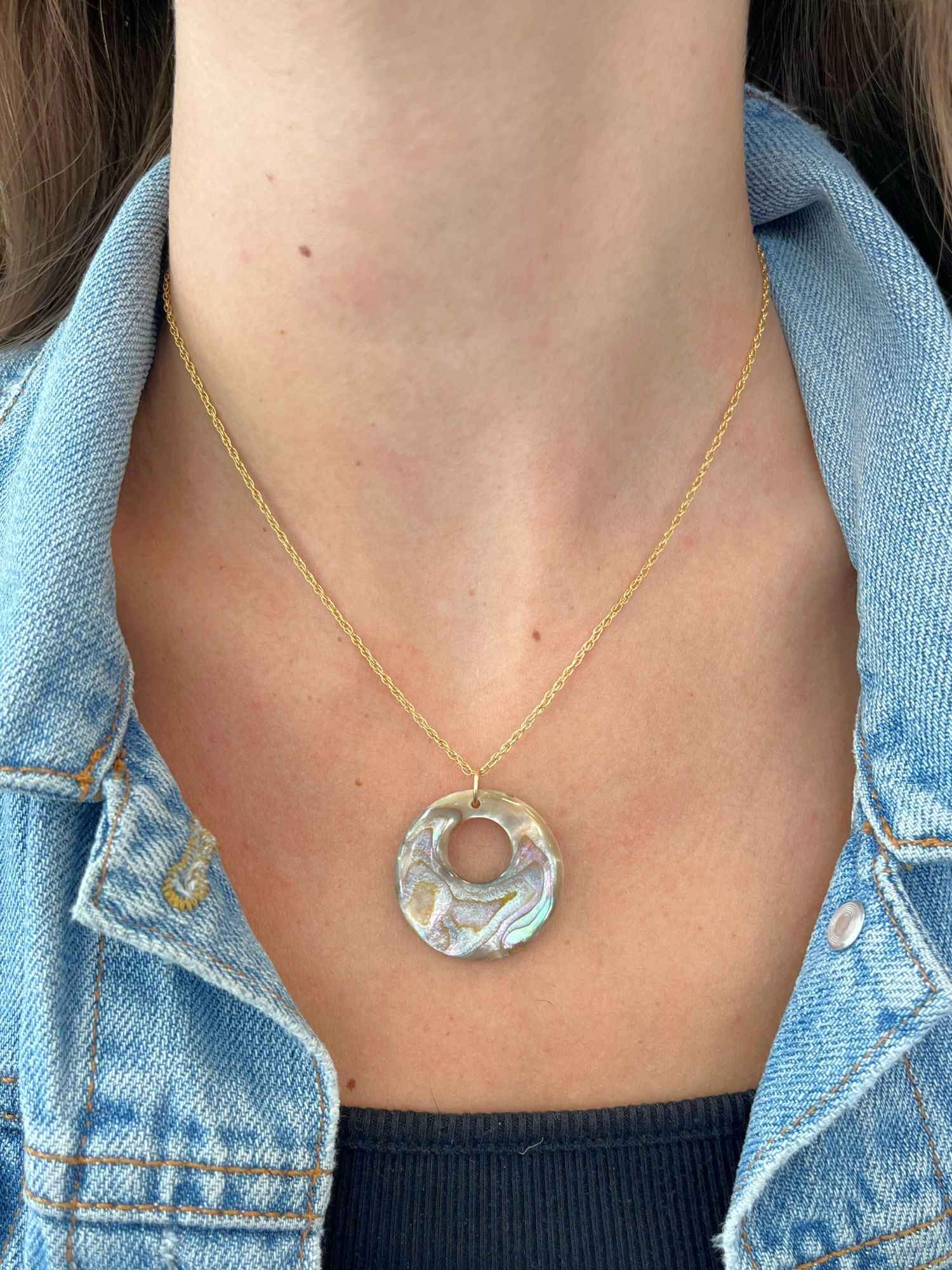Abalone Eclipse Charm