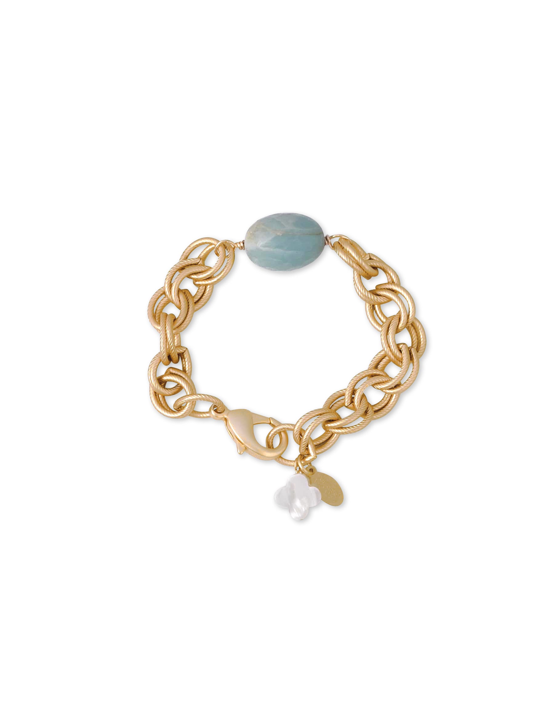 Tula Bracelet with Amazonite Oval