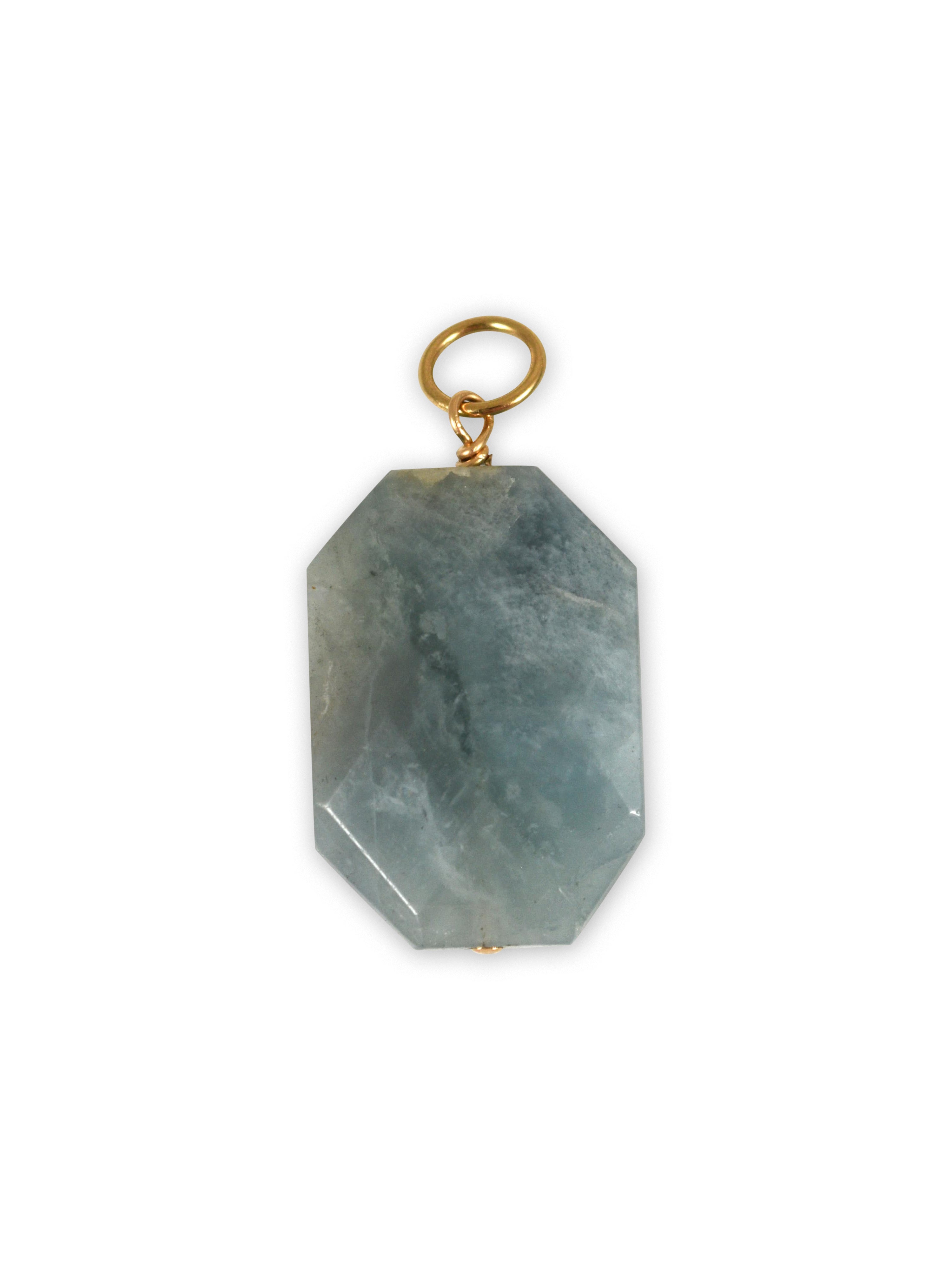 Aquamarine Charm