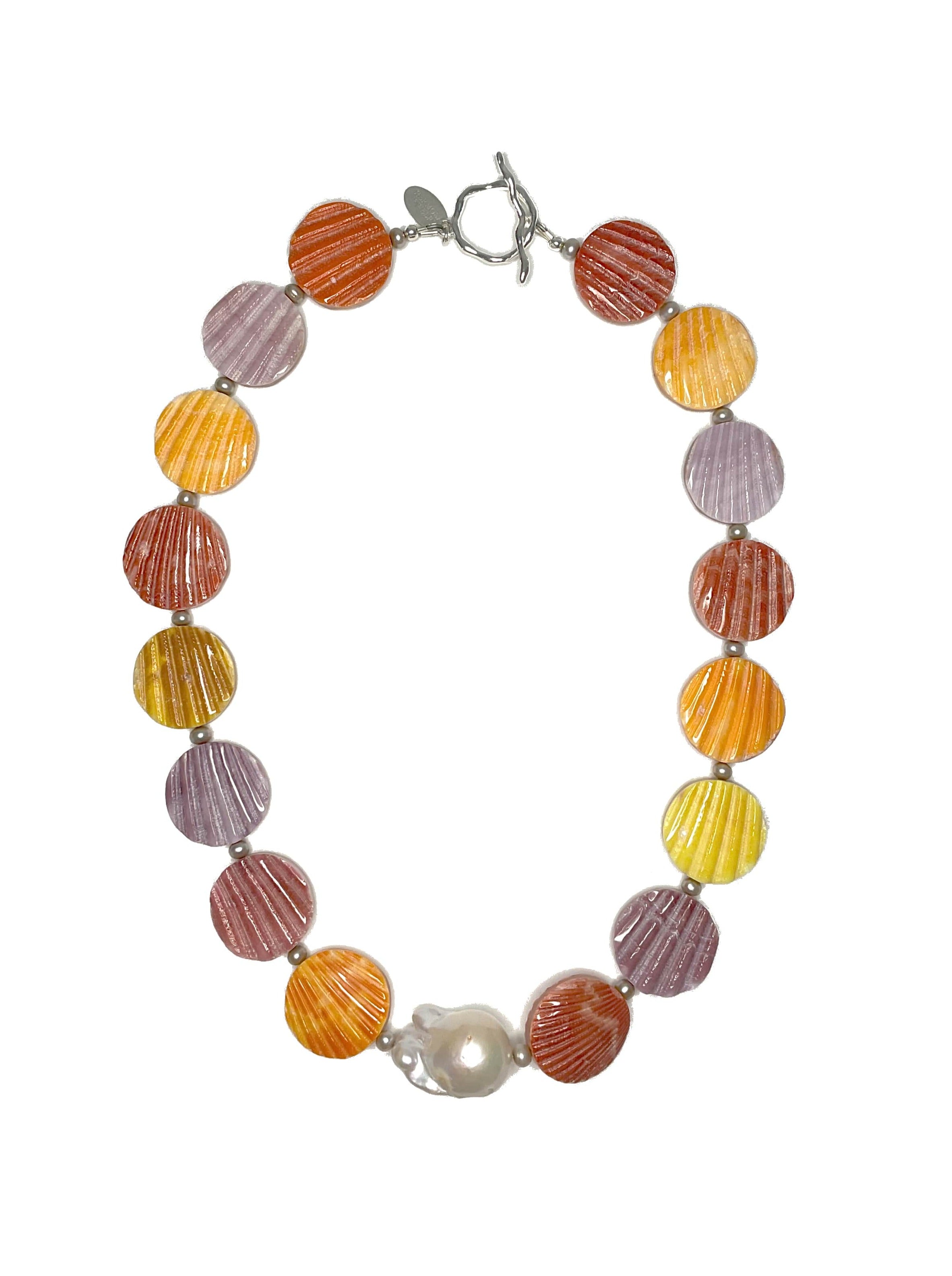 Sirena Scallop Shell Necklace