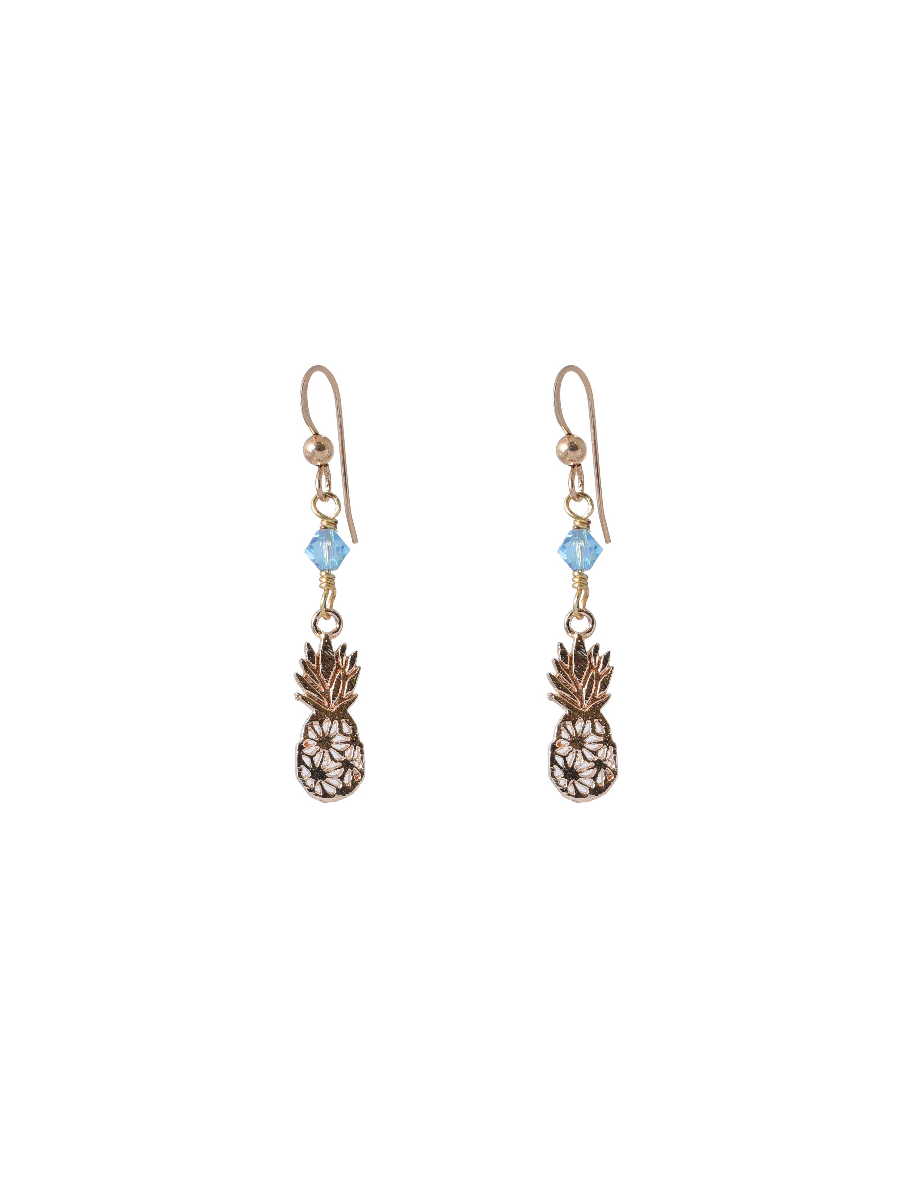 Art Deco Pineapple Earrings