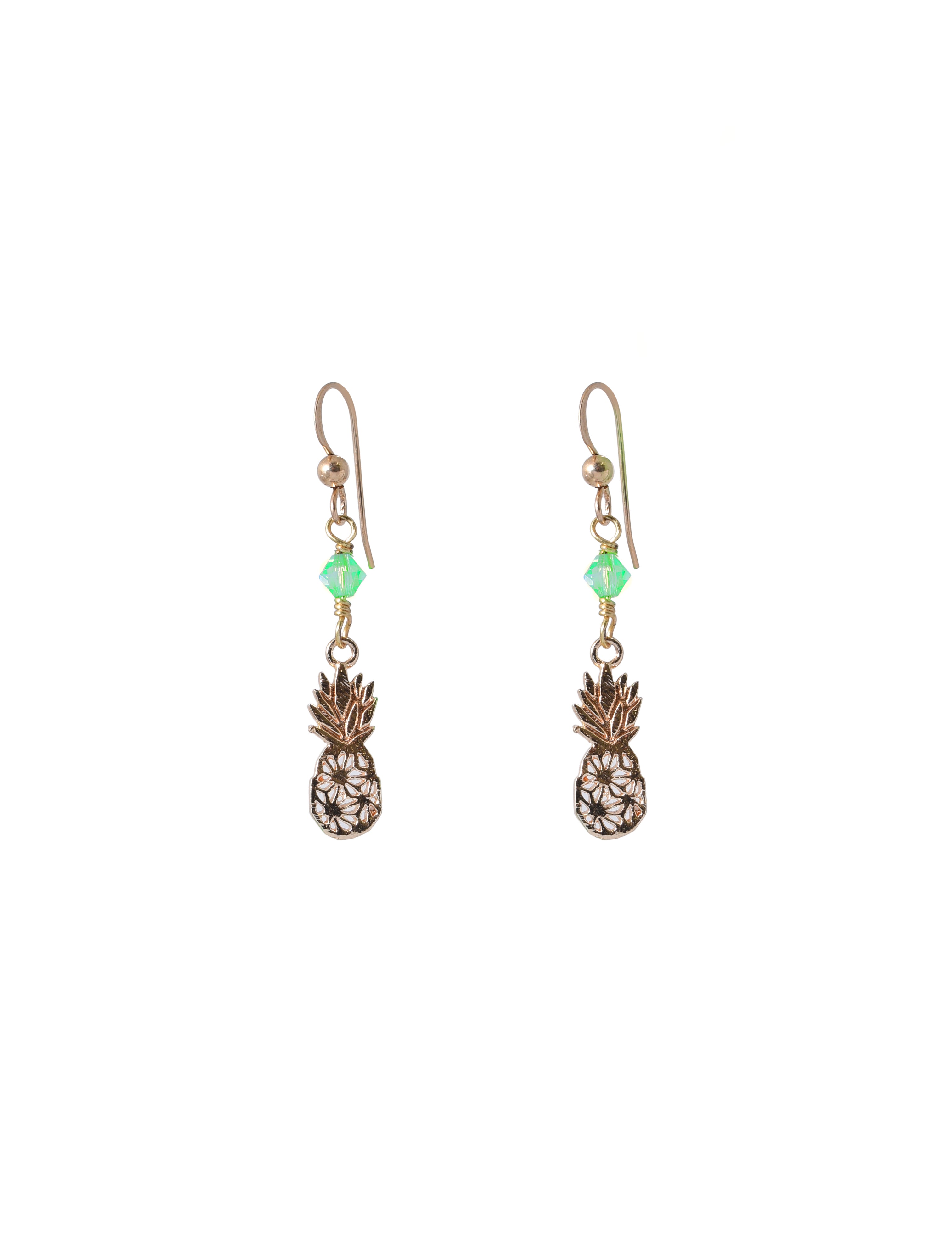 Art Deco Pineapple Earrings