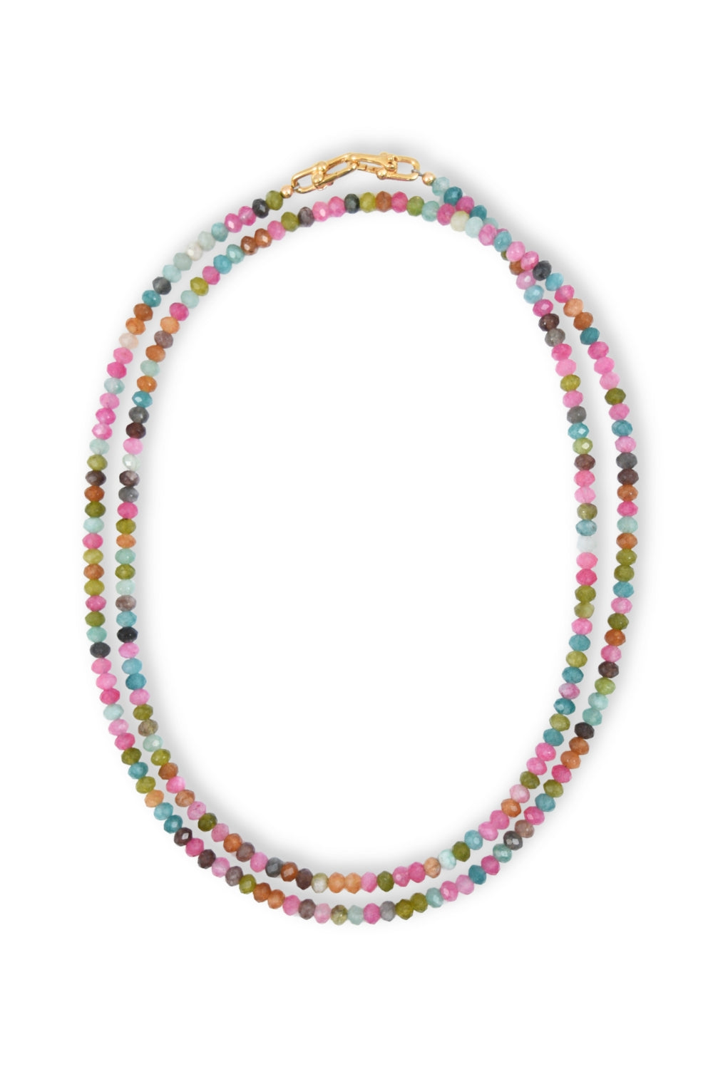 Austin Rainbow Lariat Necklace