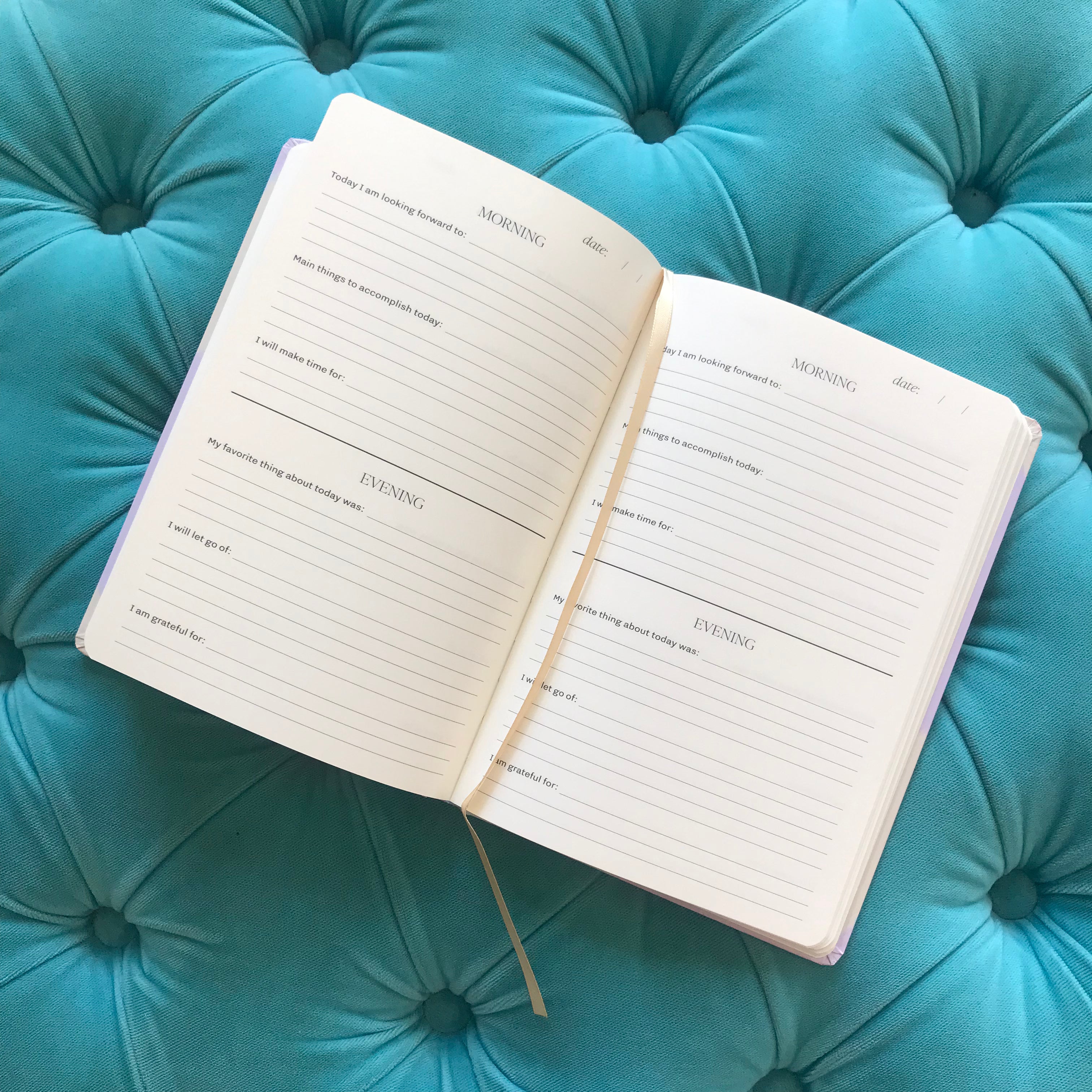 Be Mindful Prompted Daily Journal
