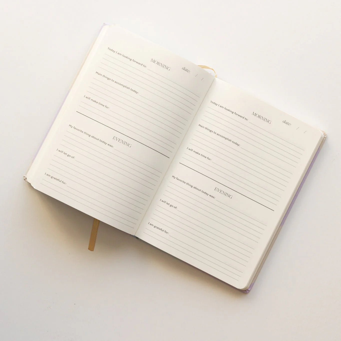 Be Mindful Prompted Daily Journal