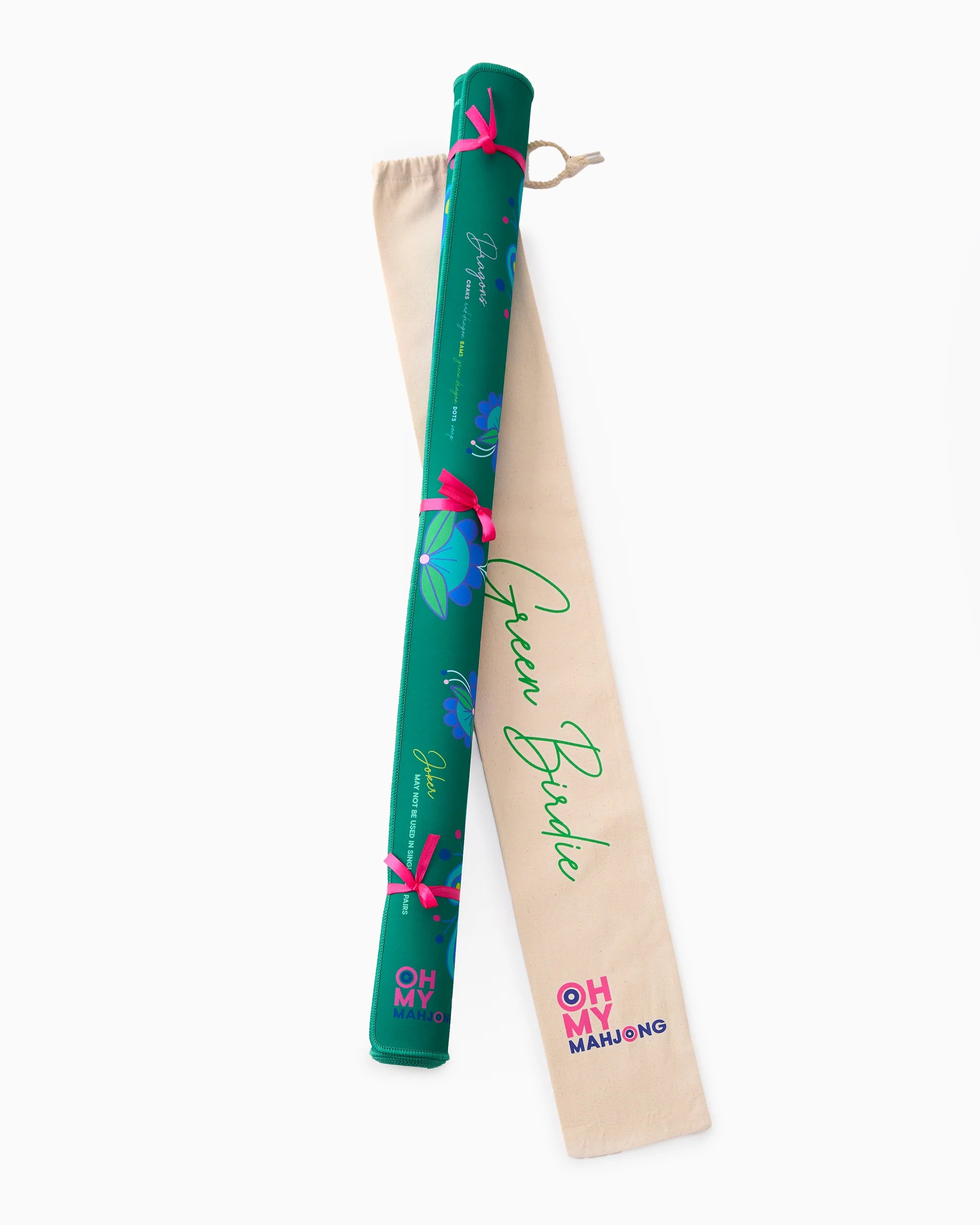 Birdie Green Mahjong Mat
