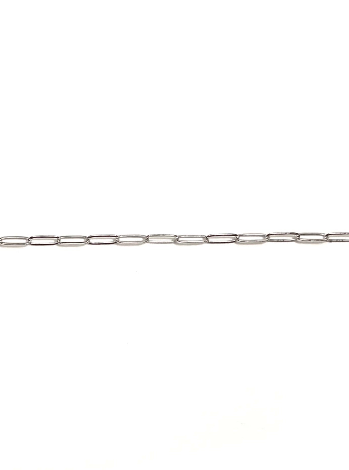 14kt White Gold Blanca Chain