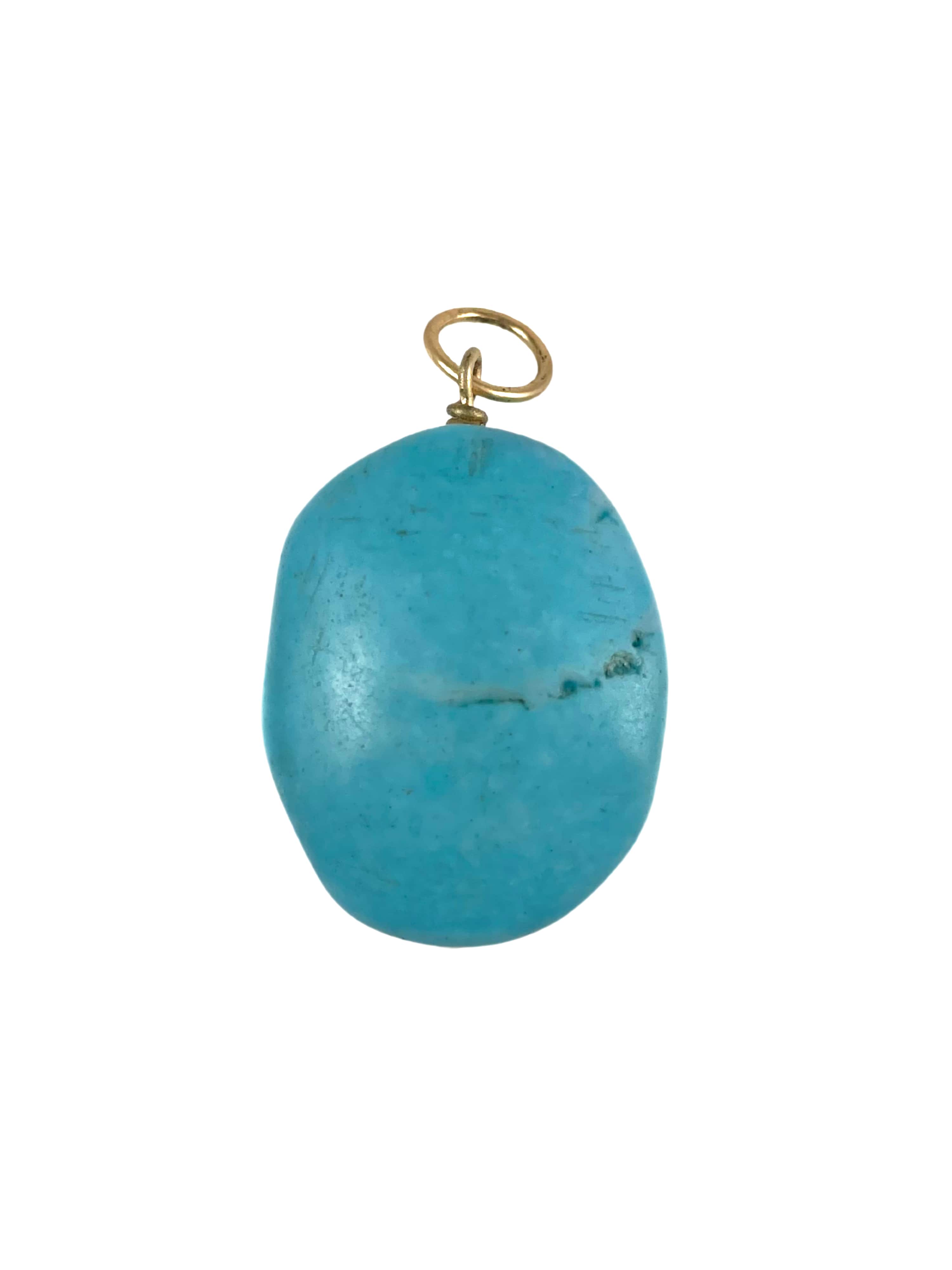 Blue Howlite Charm