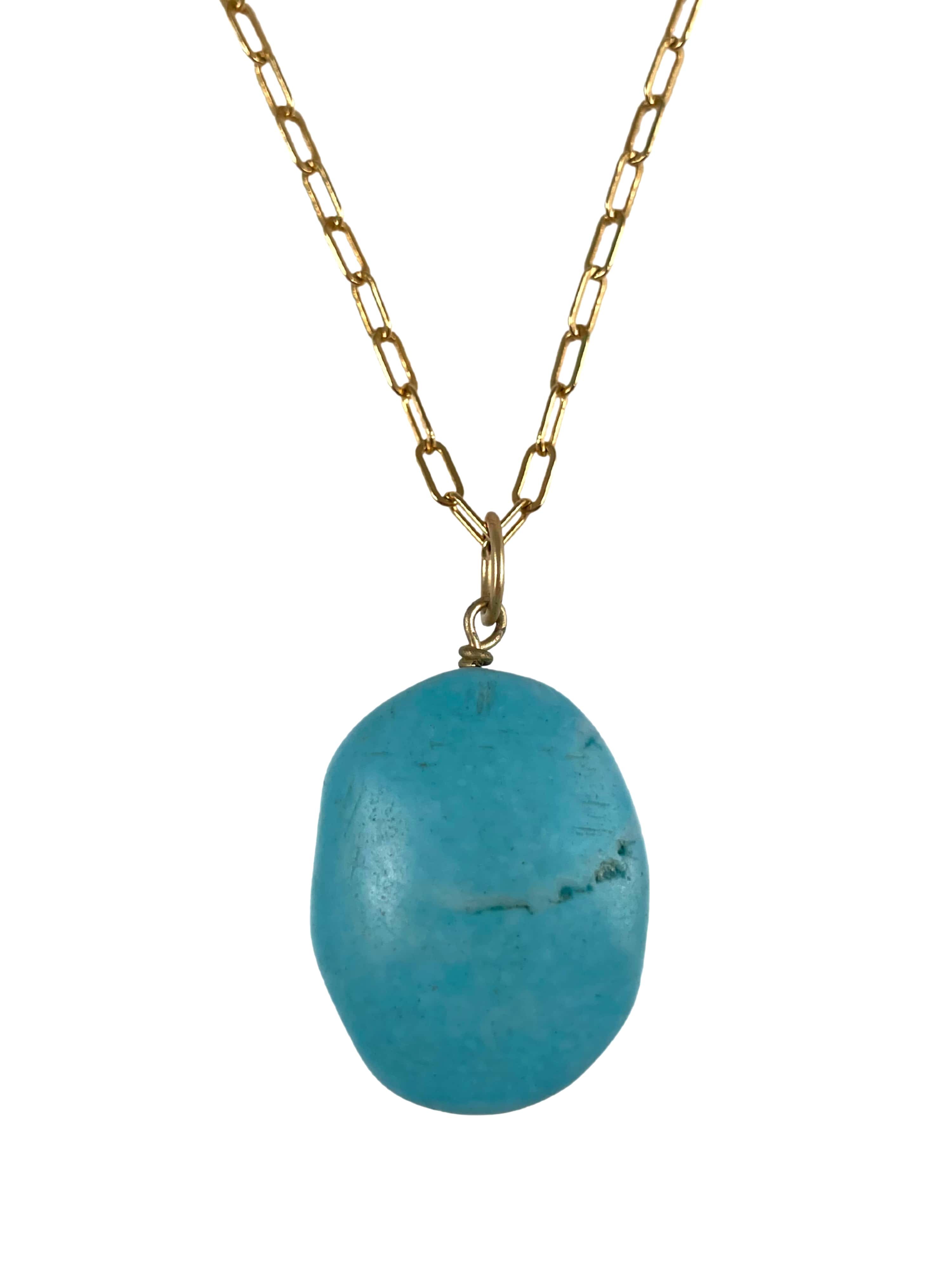 Blue Howlite Charm