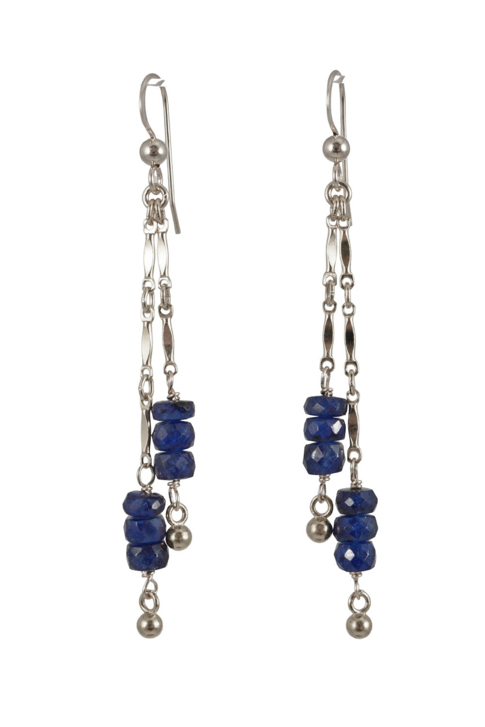 Beaded Bar Earrings