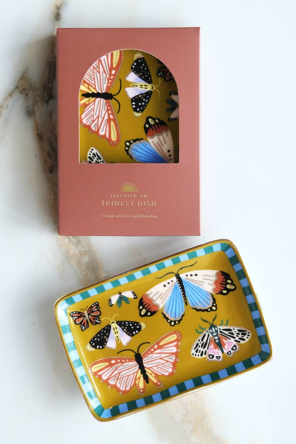 Butterflies Jewelry Tray