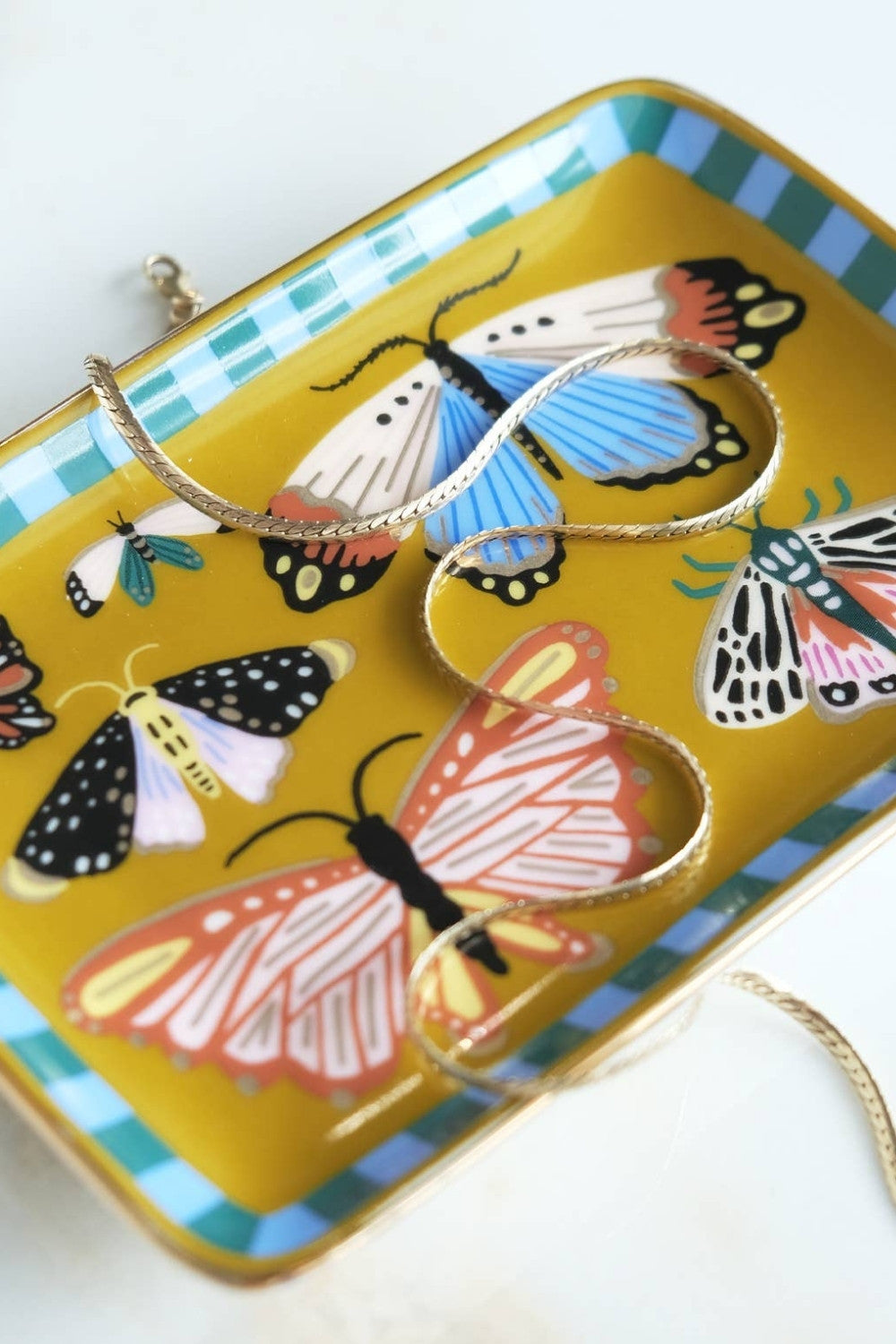 Butterflies Jewelry Tray