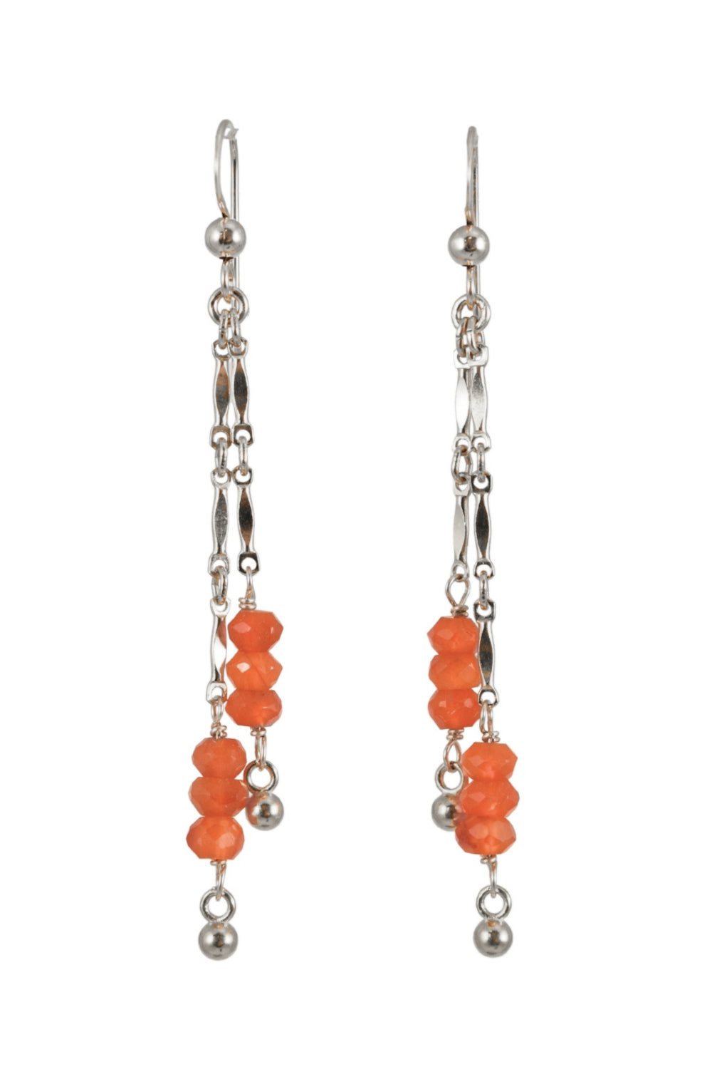 Beaded Bar Earrings