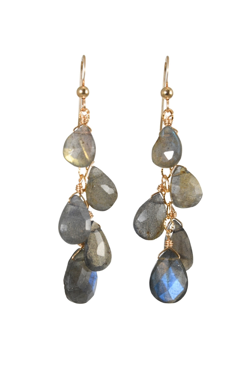 Labradorite Cascade Earrings