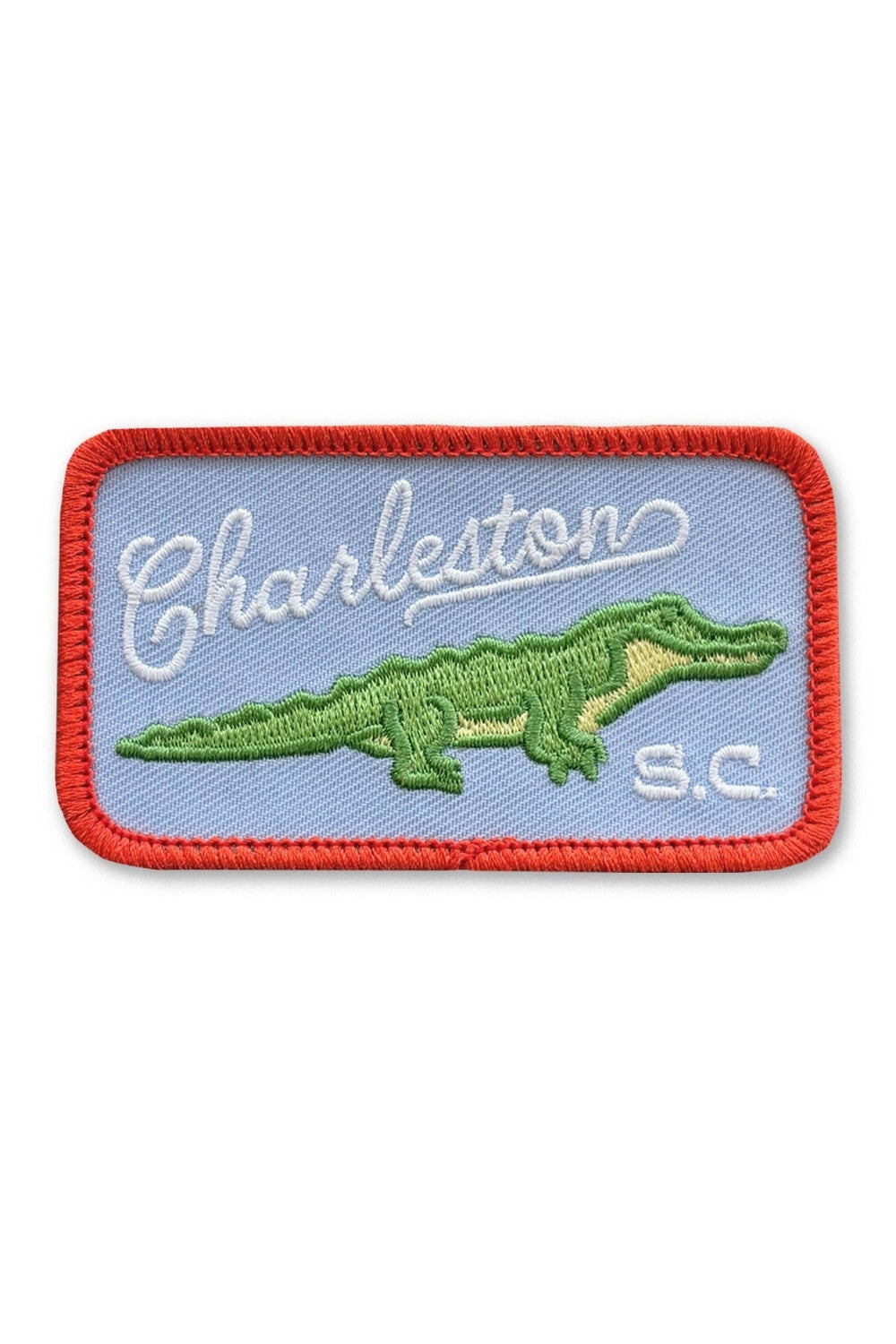 Charleston Alligator Iron-On Patch