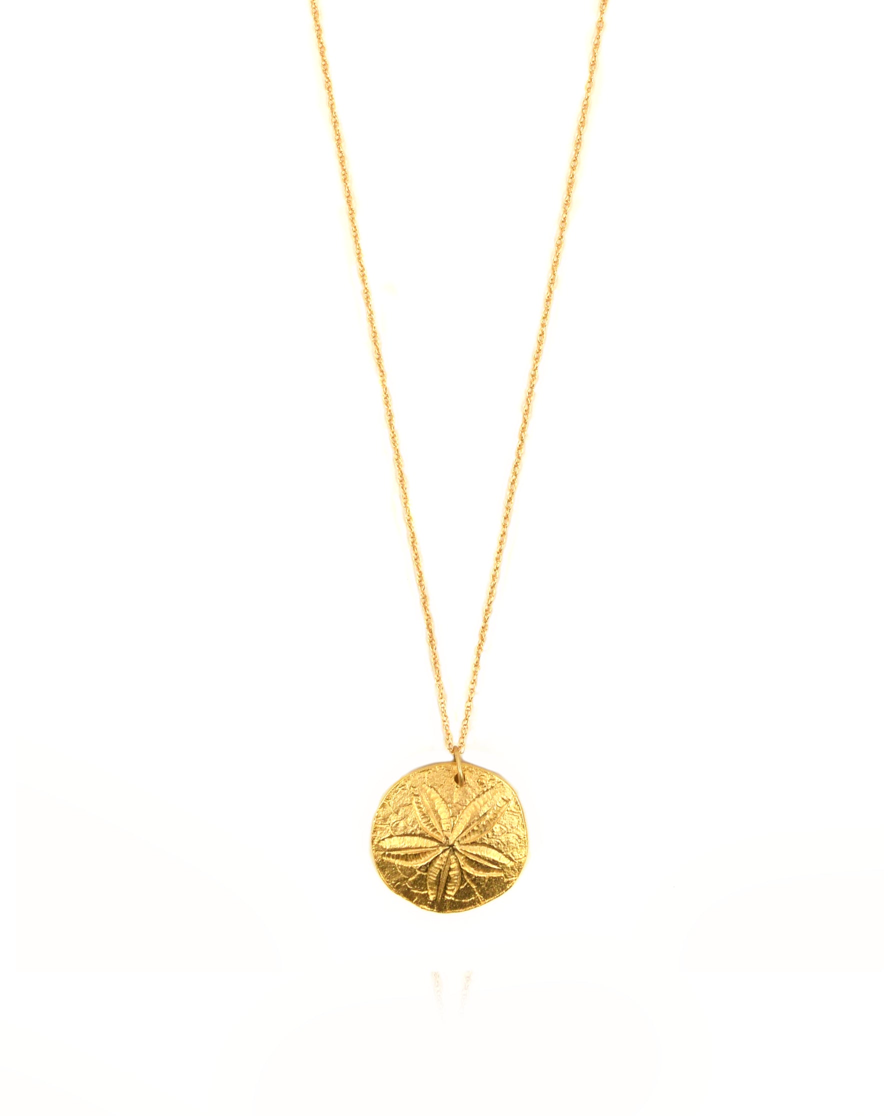 Charleston Sand Dollar Necklace 30 in