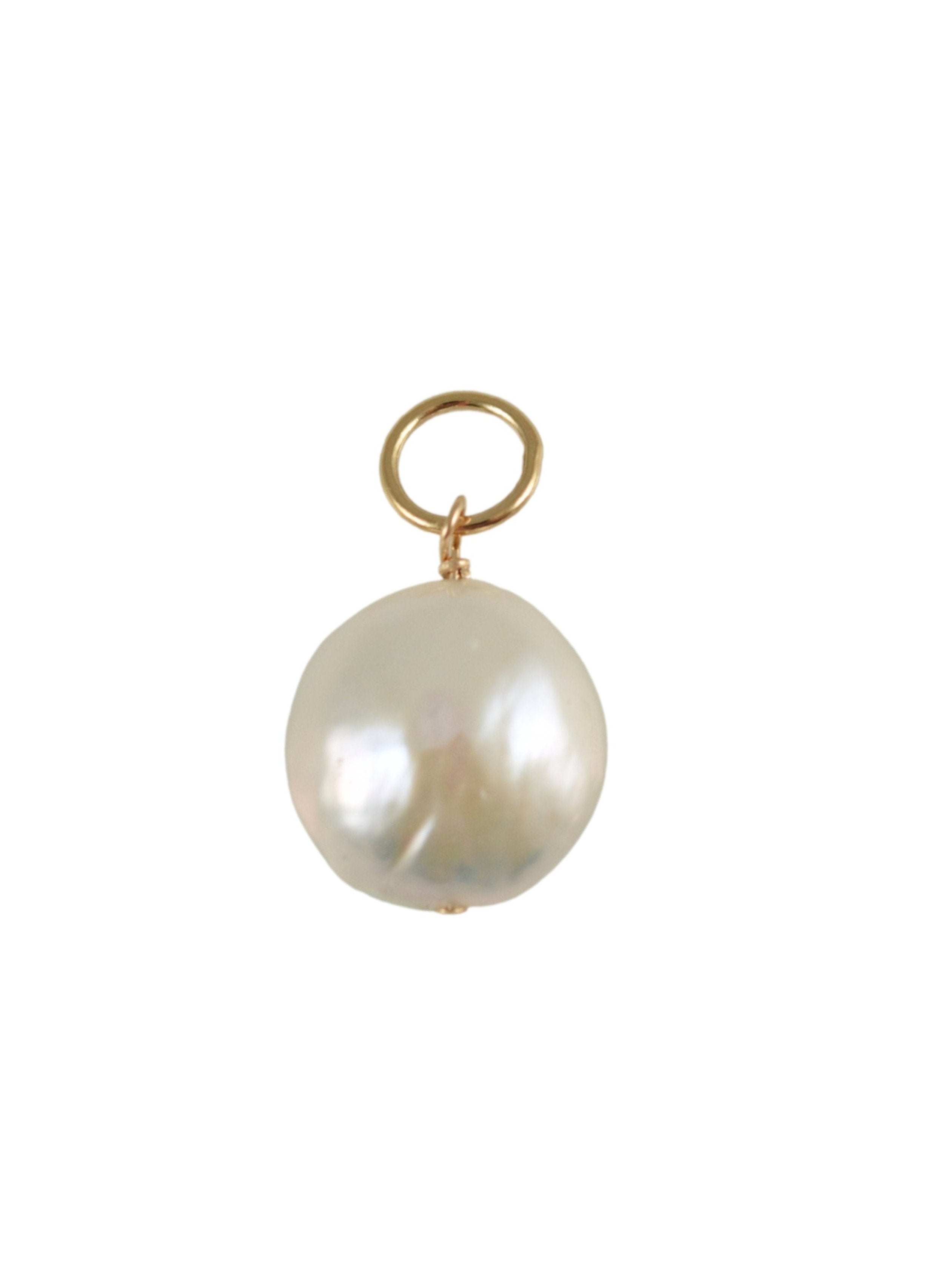Clara Coin Pearl Charm