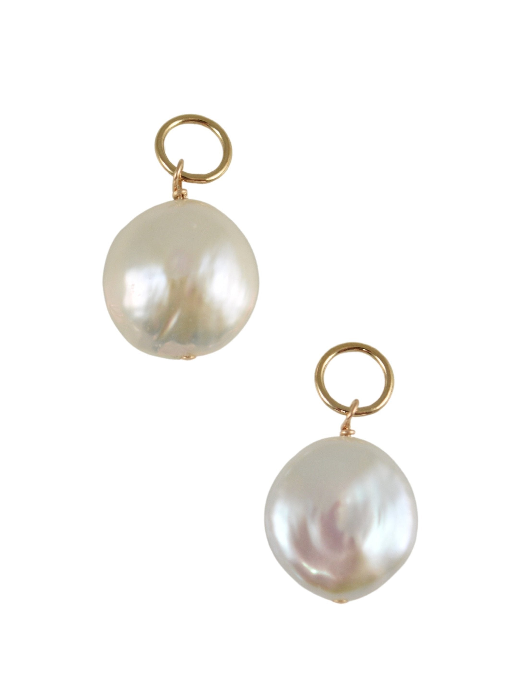Clara Coin Pearl Charm