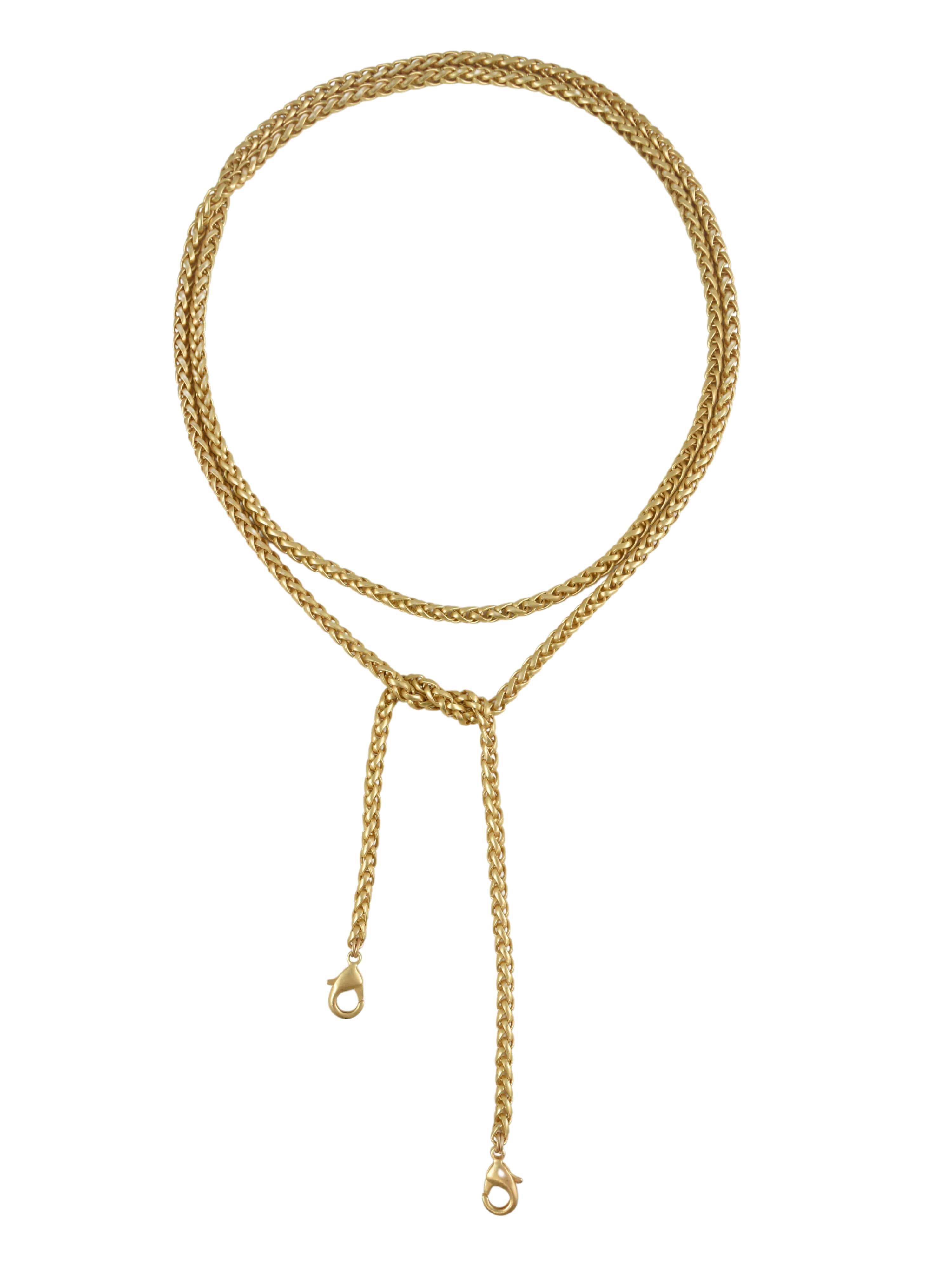 Lariat Charm Necklace
