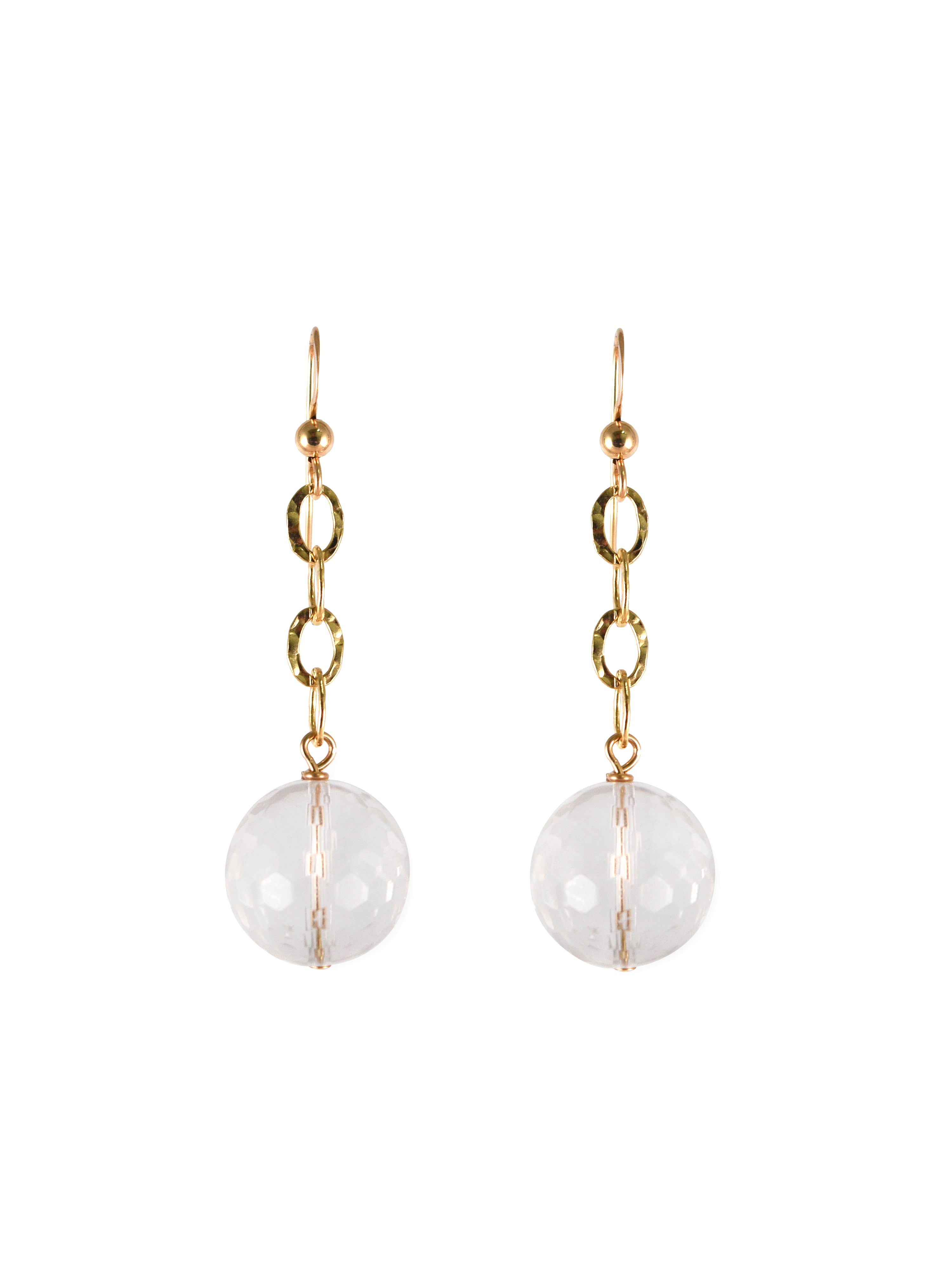 Crystal Ball Earrings