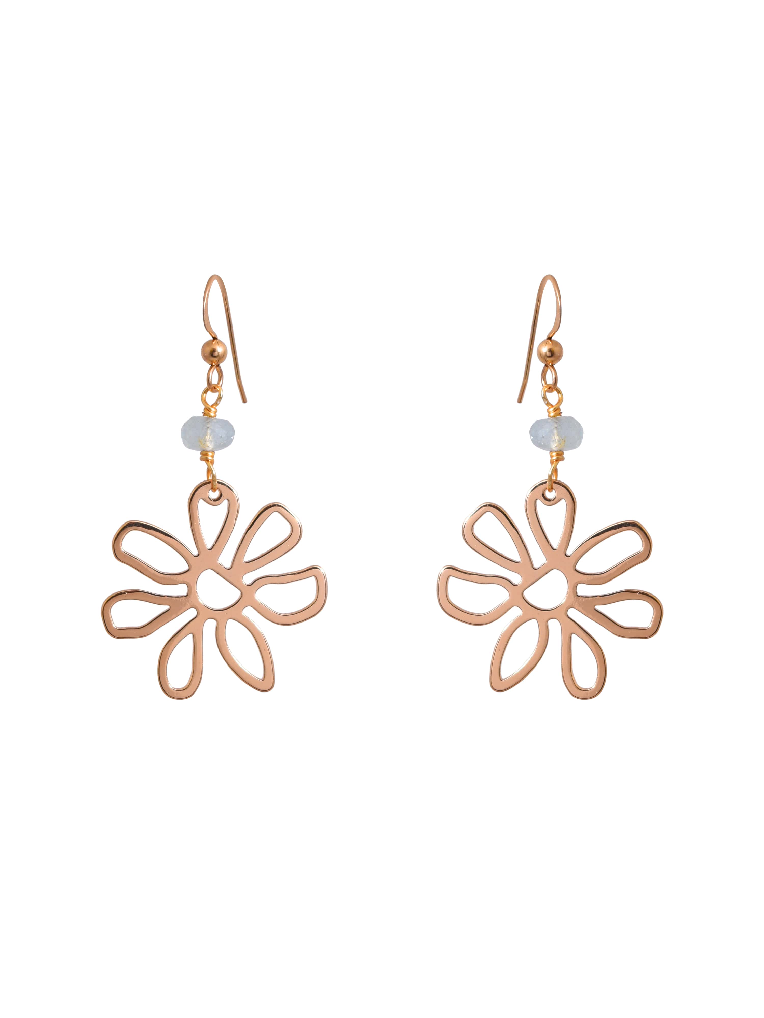 Golden Daisy Earrings