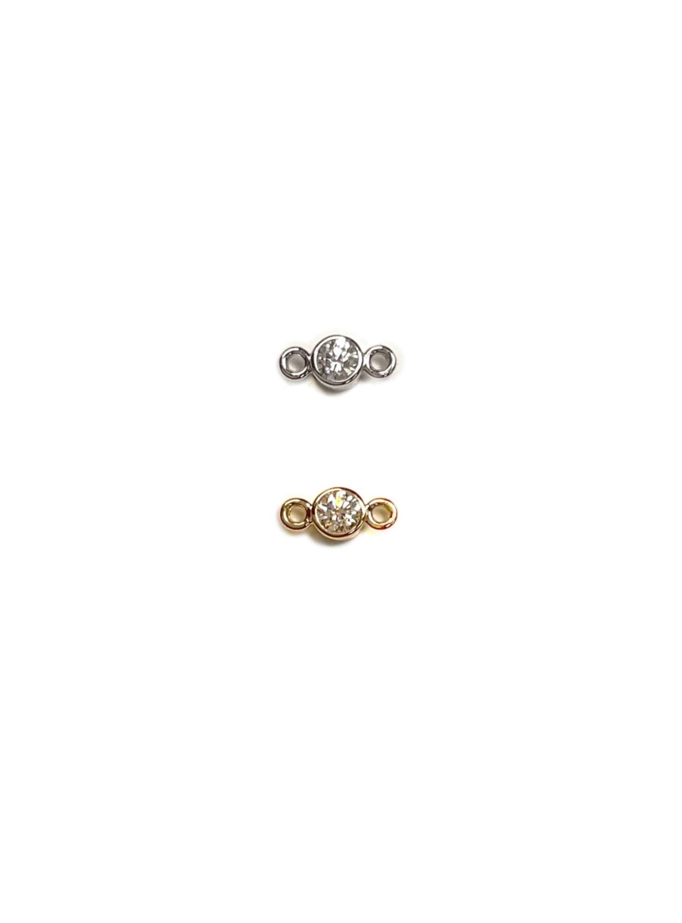 Round Diamond Charms