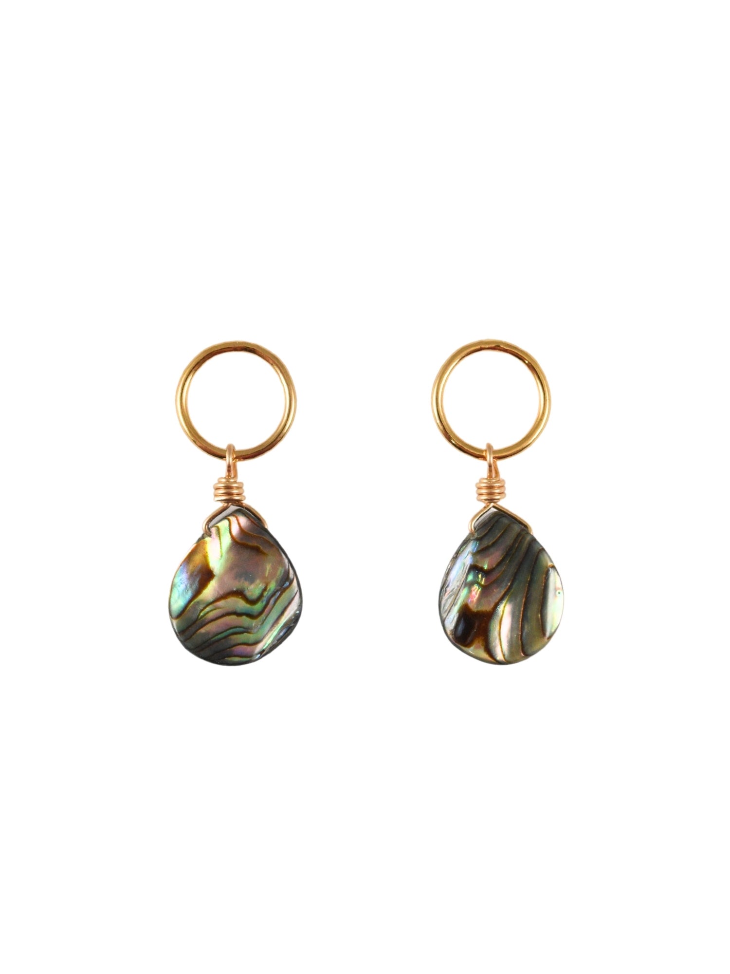 Dottie Earrings in Abalone