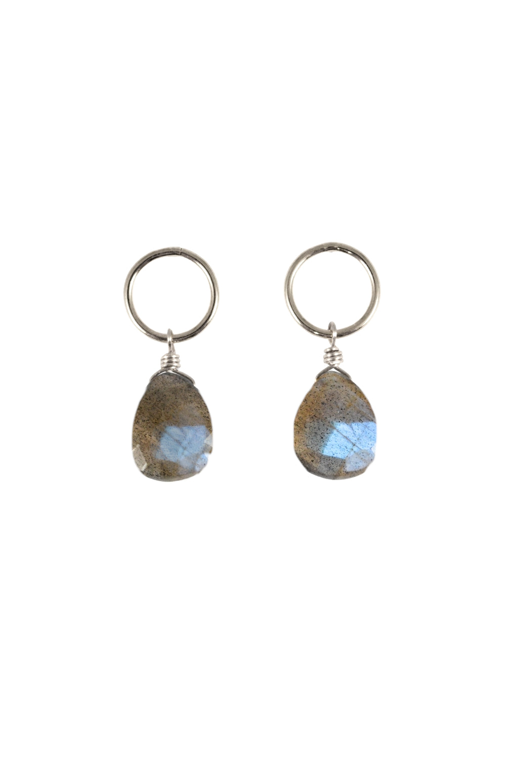 Dottie Earrings in Labradorite