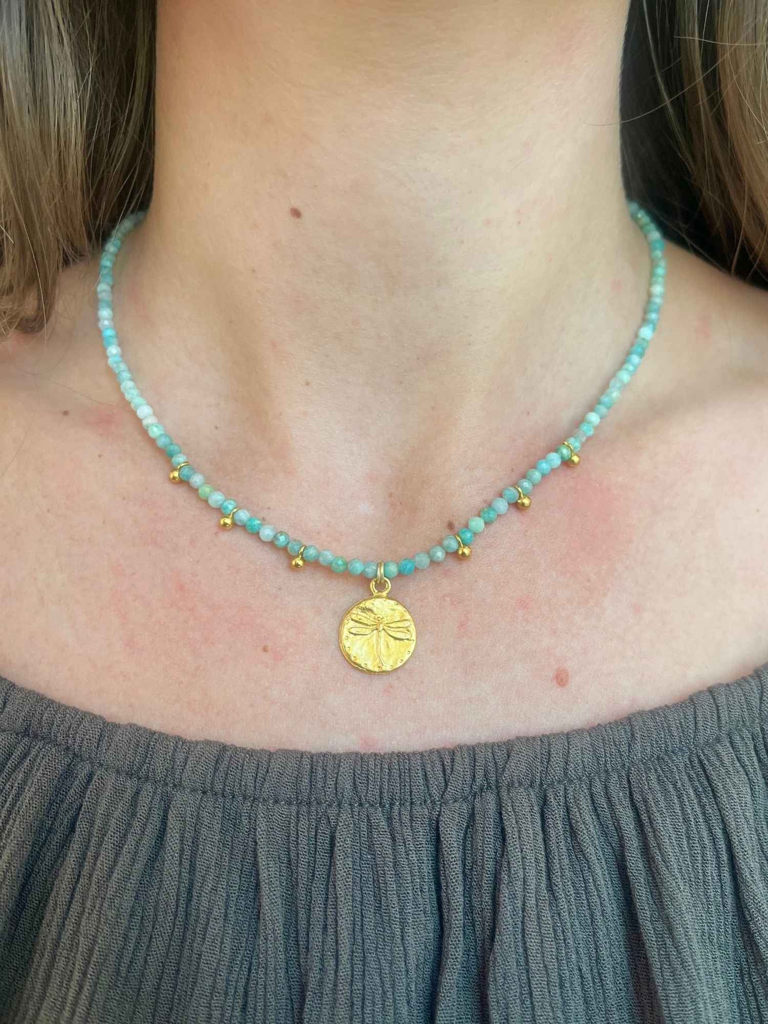 Dragonfly Pendant Necklace