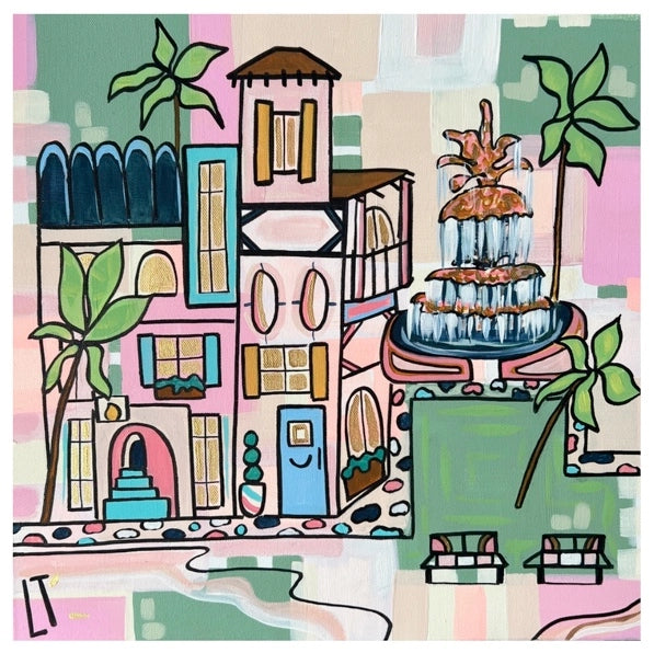 The Fountain Print