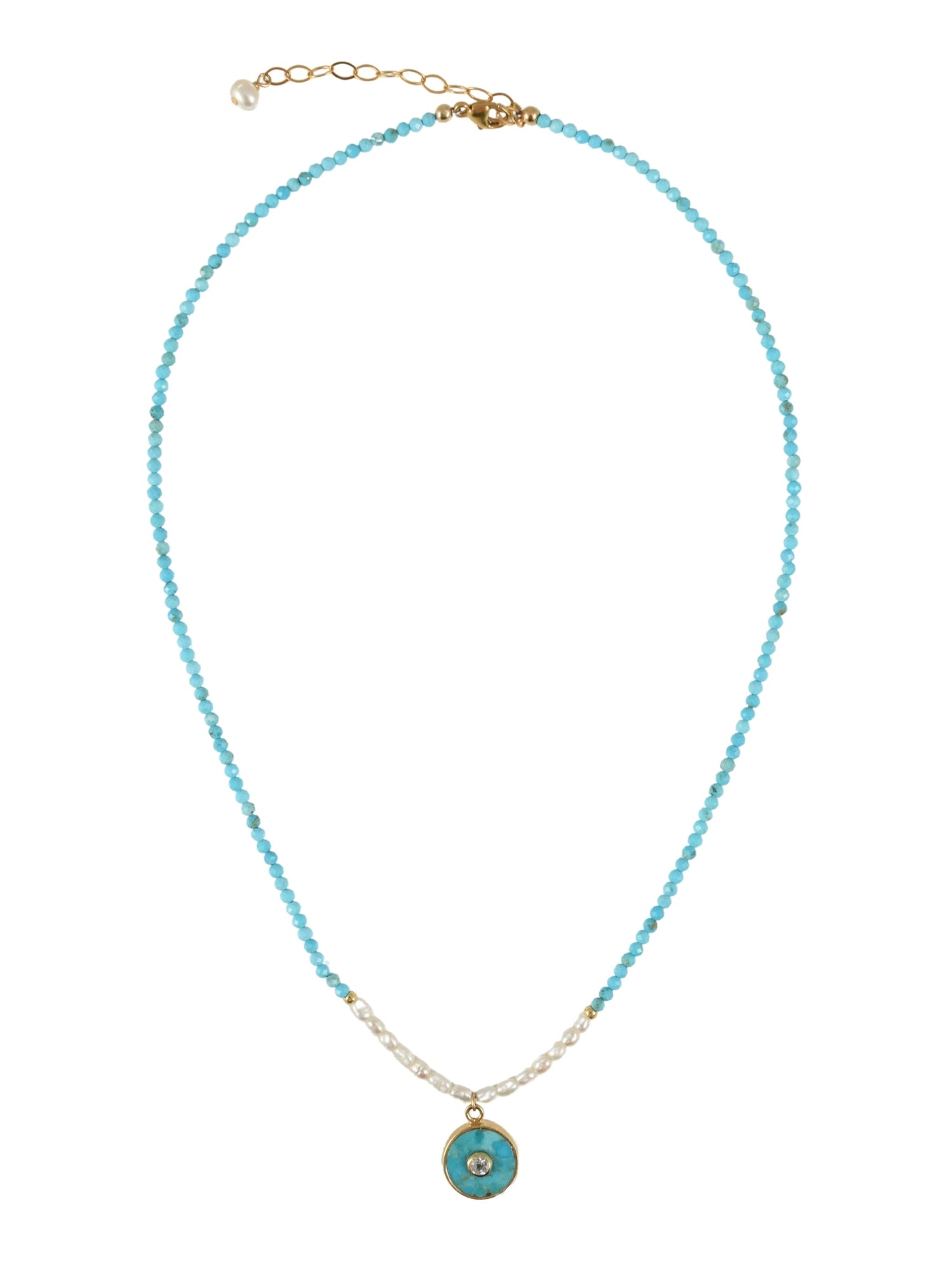 Equinox Necklace in Turquoise