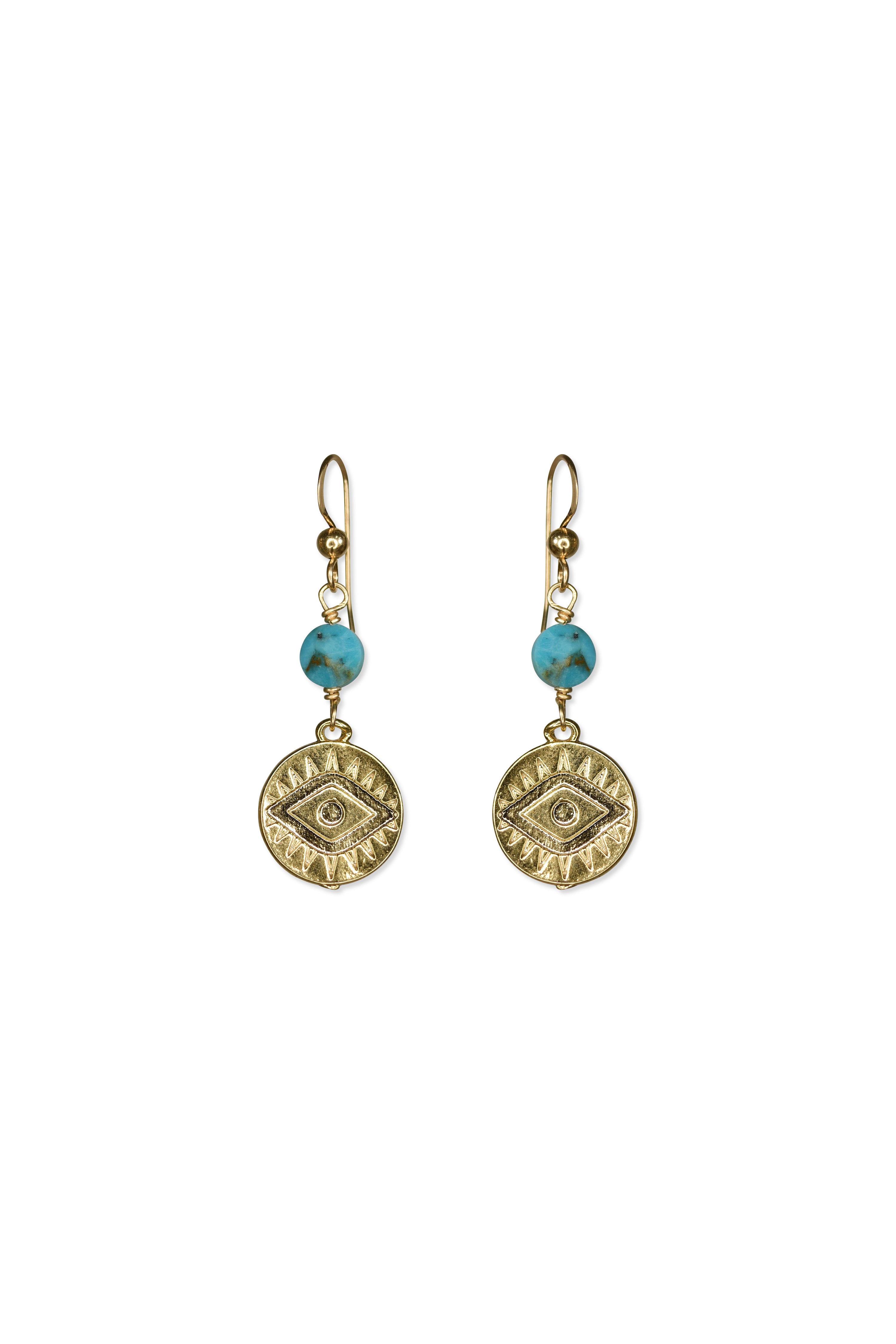 Turquoise Protector Earrings