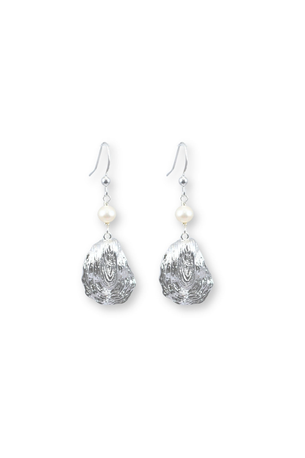 Folly Earrings in Silver
