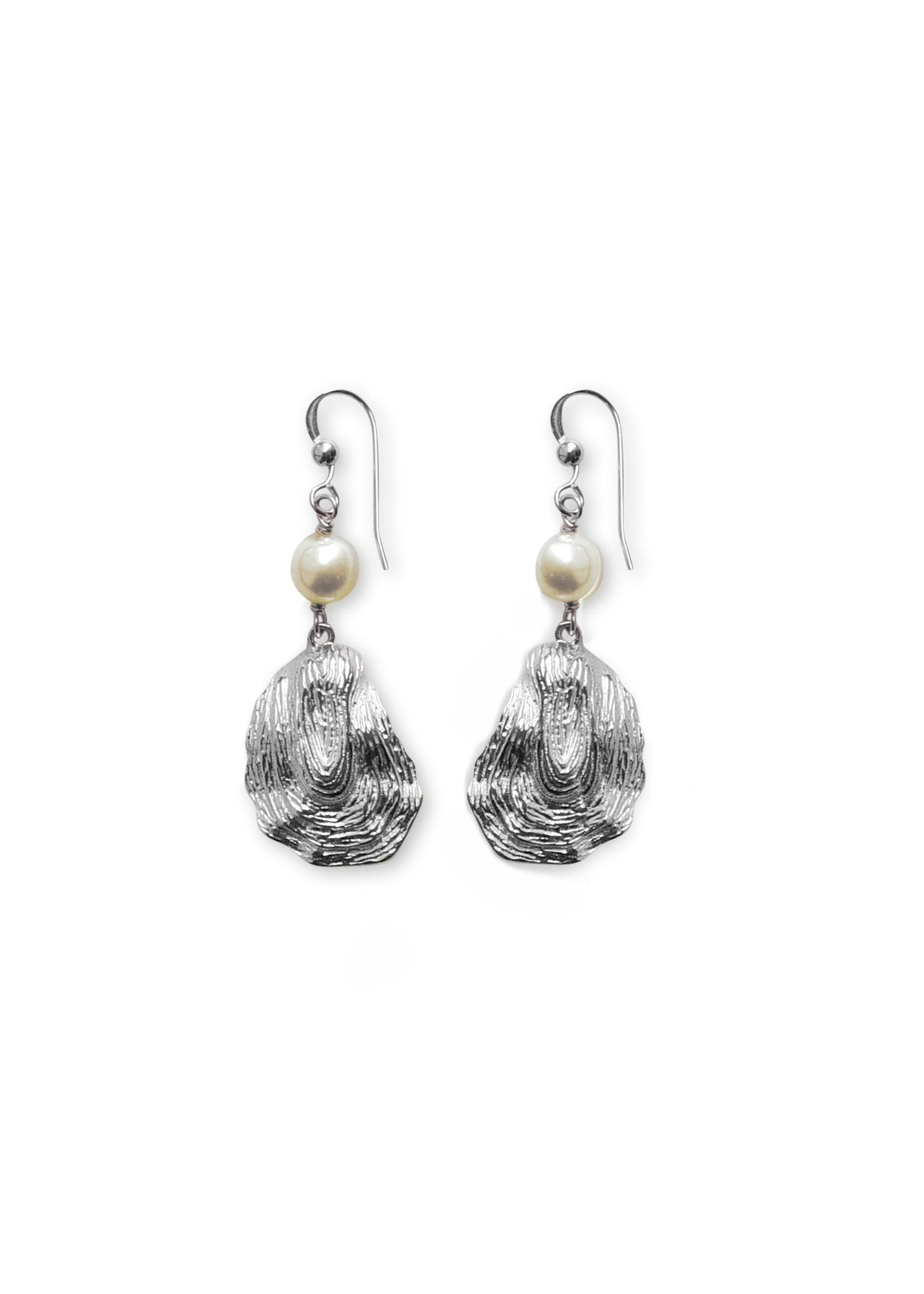 Folly Earrings in Silver