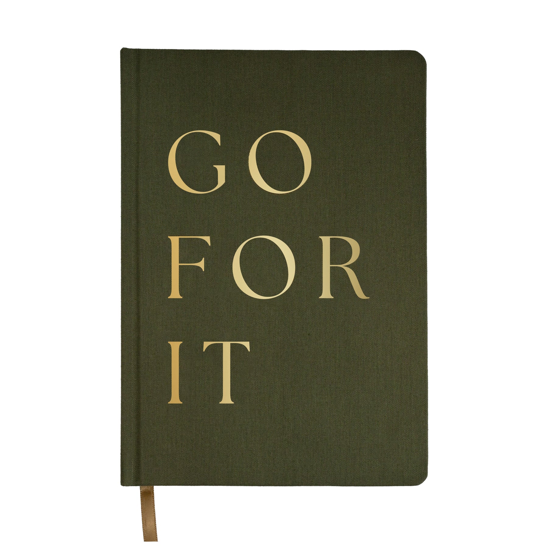 Go For It Fabric Notebook