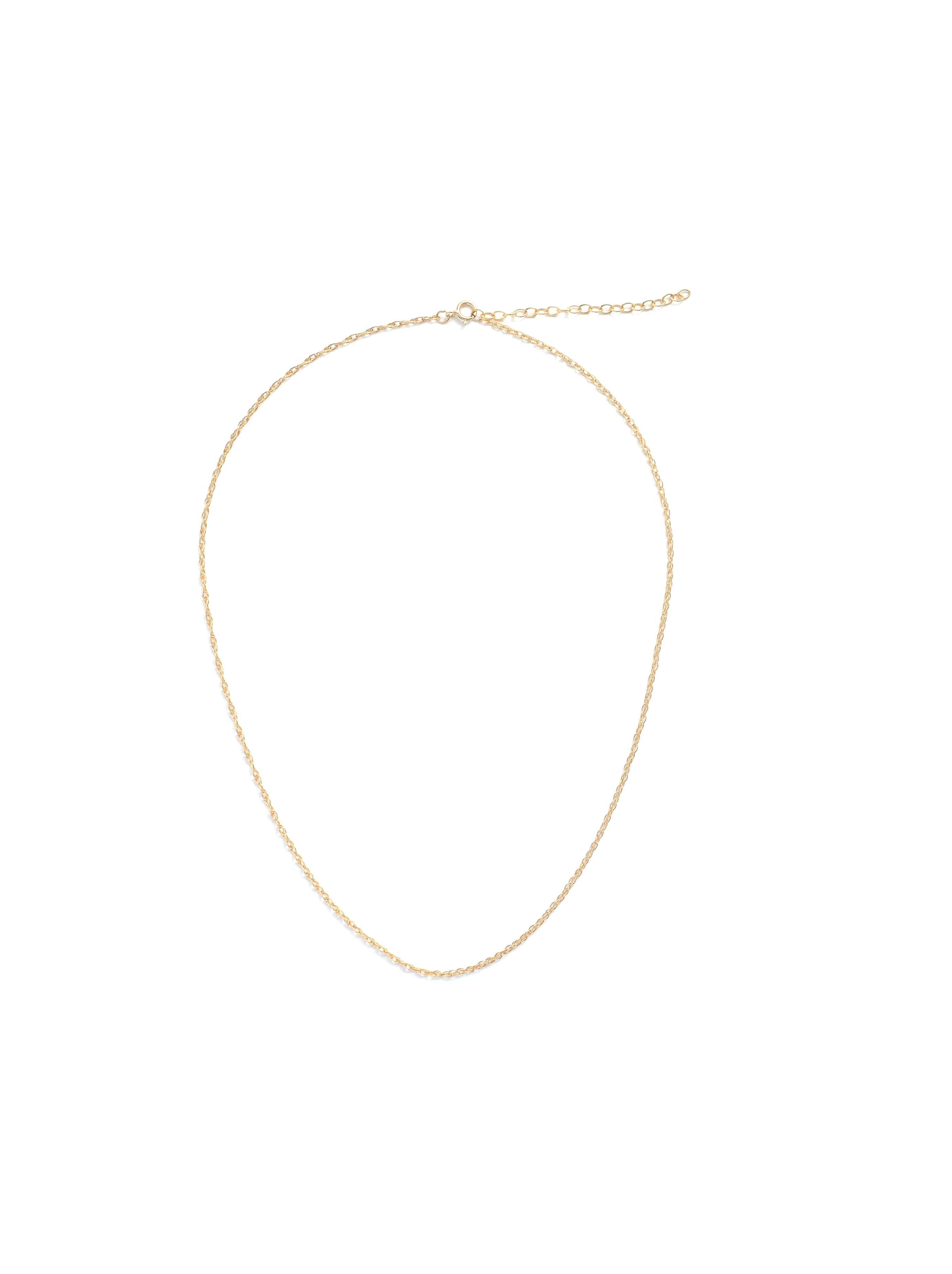 Twisted Rope Chain in Gold Filled