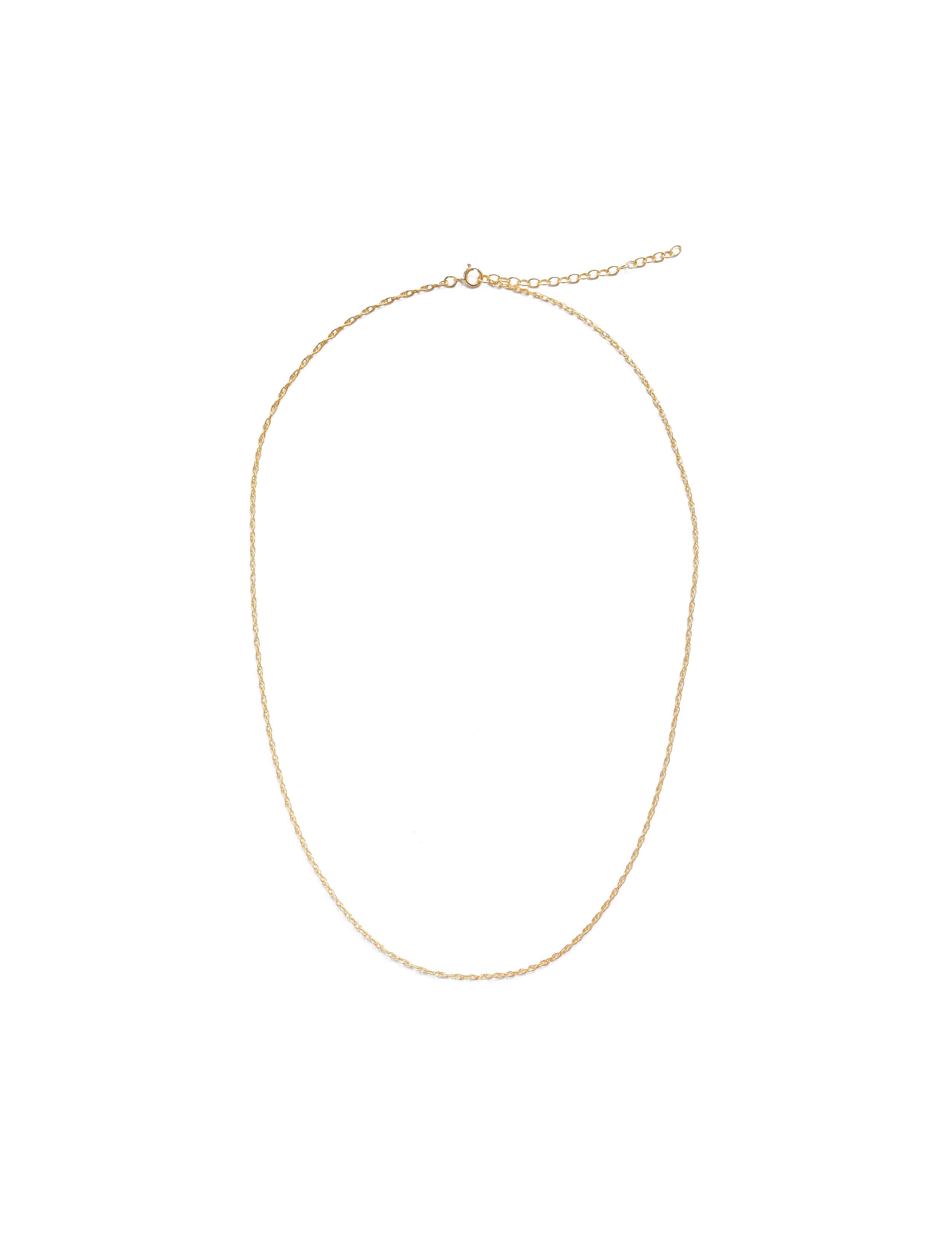Twisted Rope Chain in Gold Filled