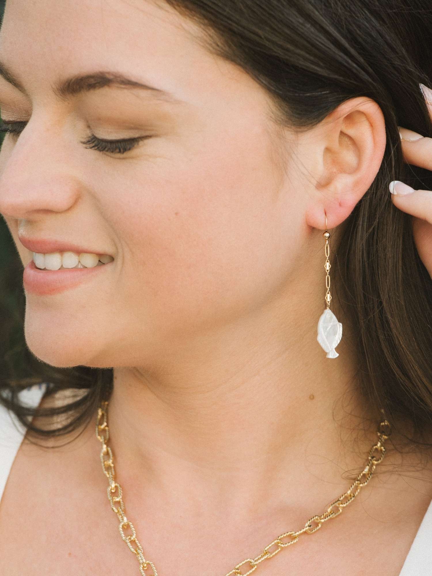 Haddrell Fish Earrings