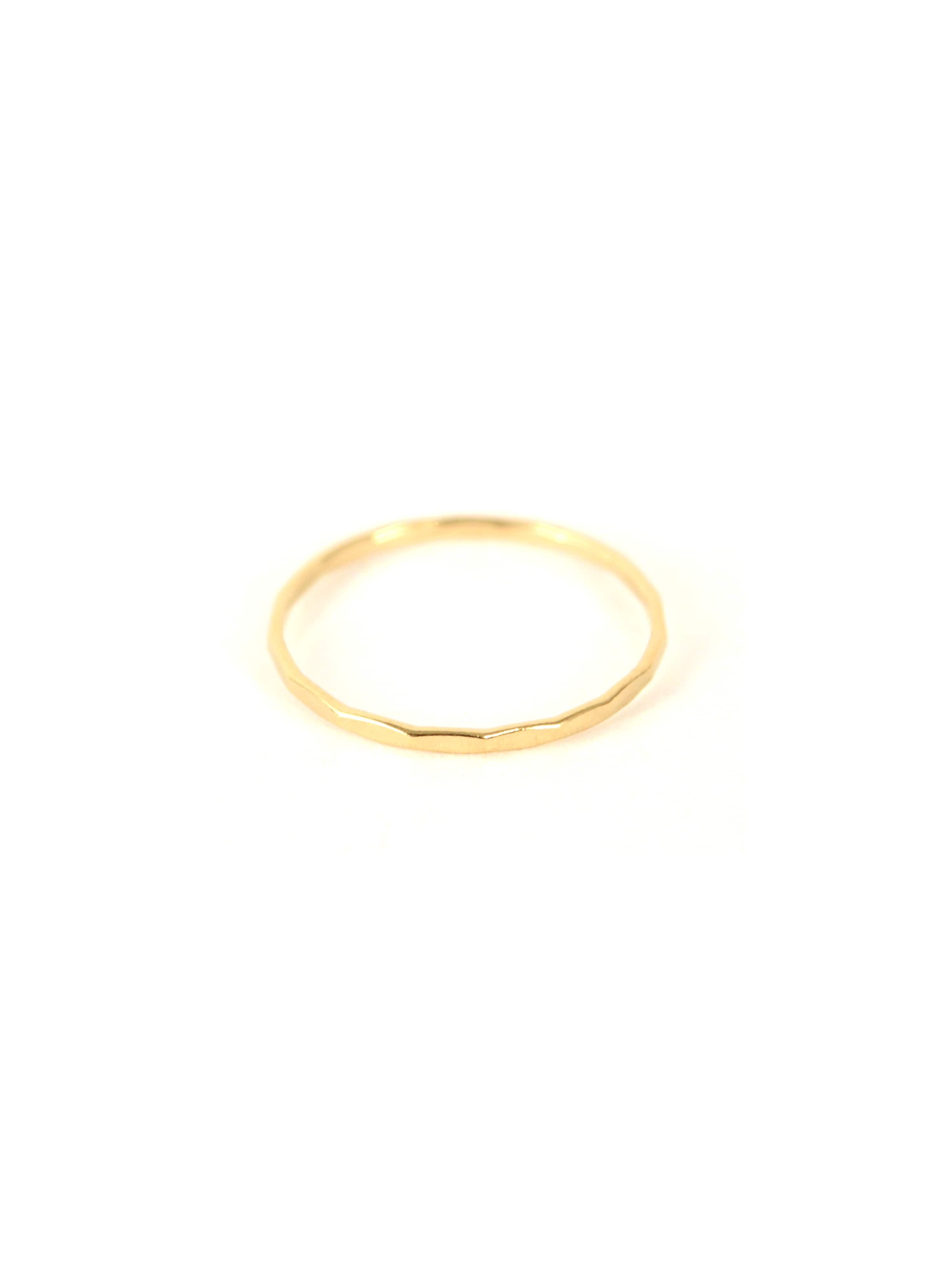 Hunley Hammered Ring
