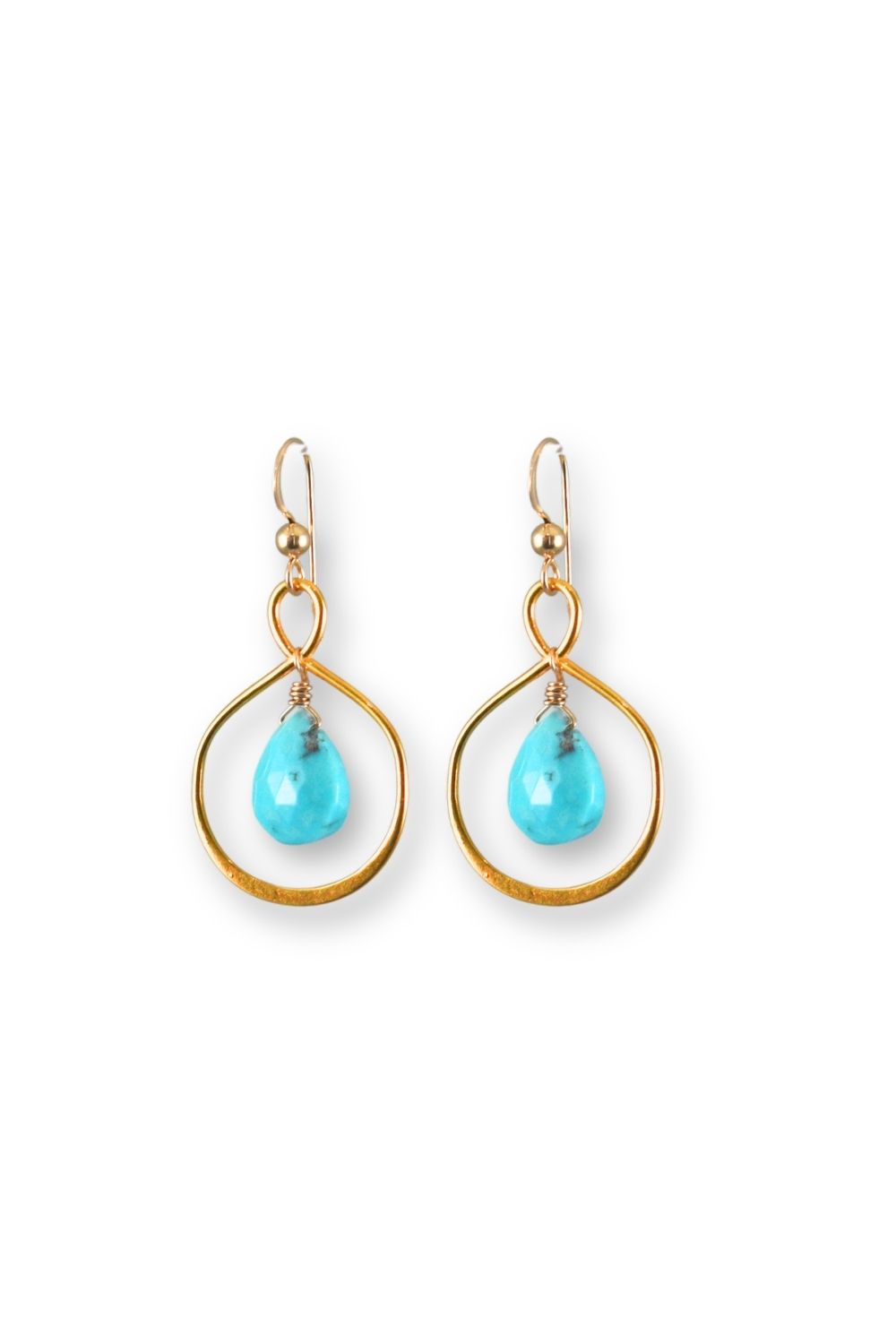 Neptune Earrings in Turquoise