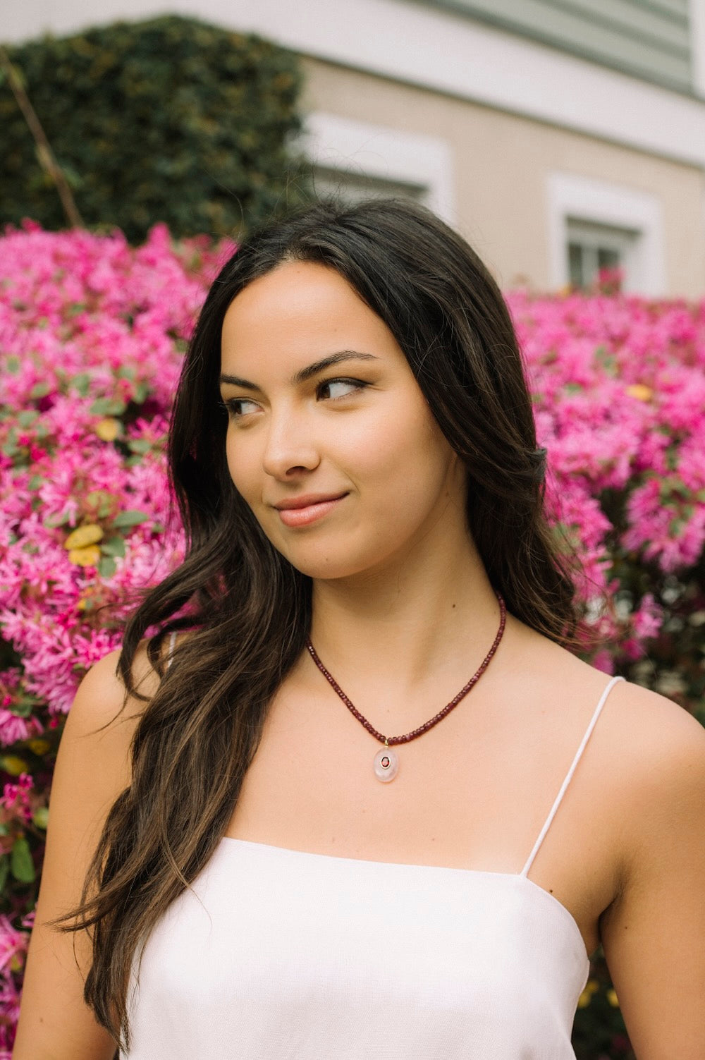 Ruby Rose Necklace