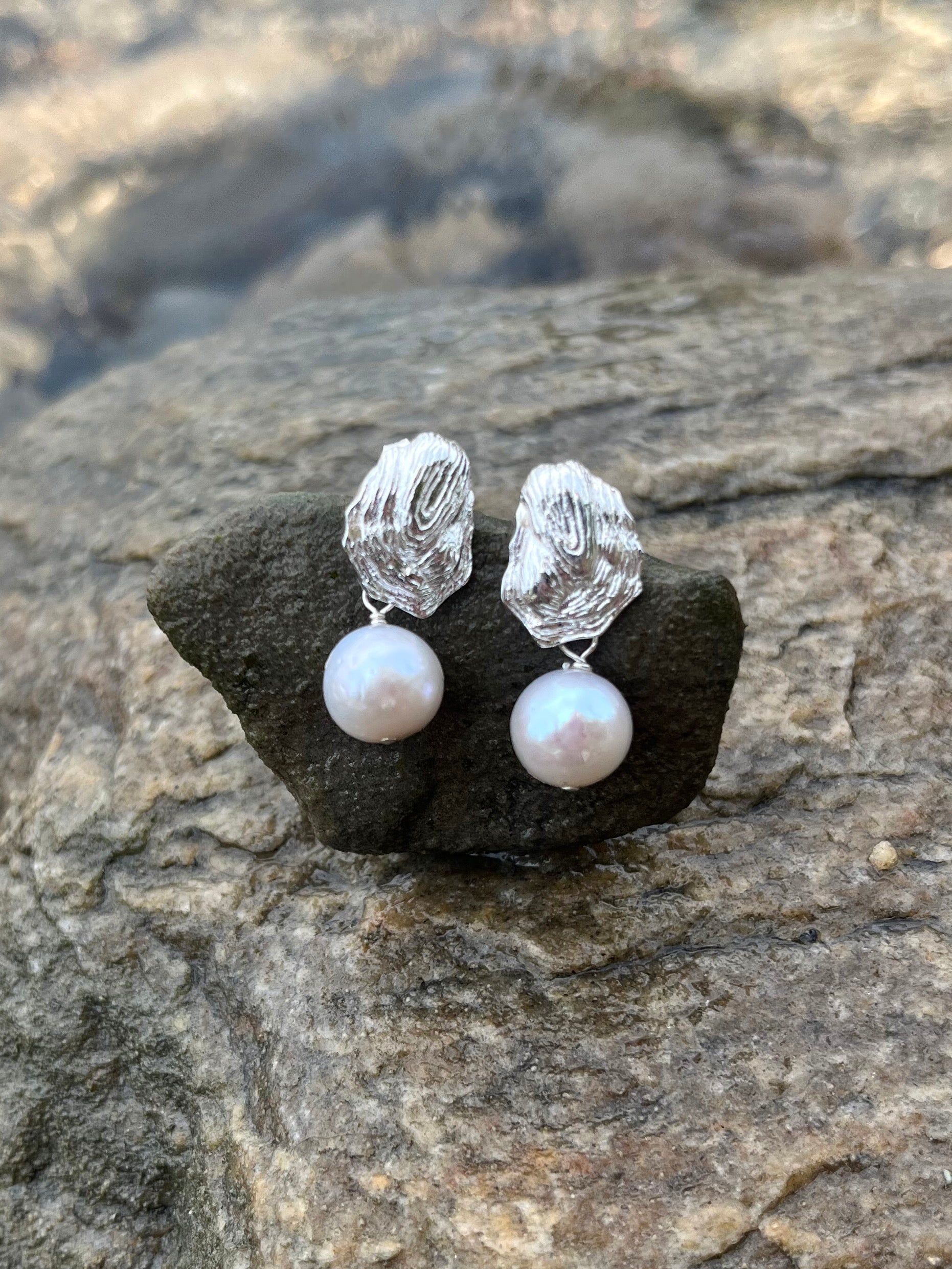 Seabrook Earrings in Sterling silver