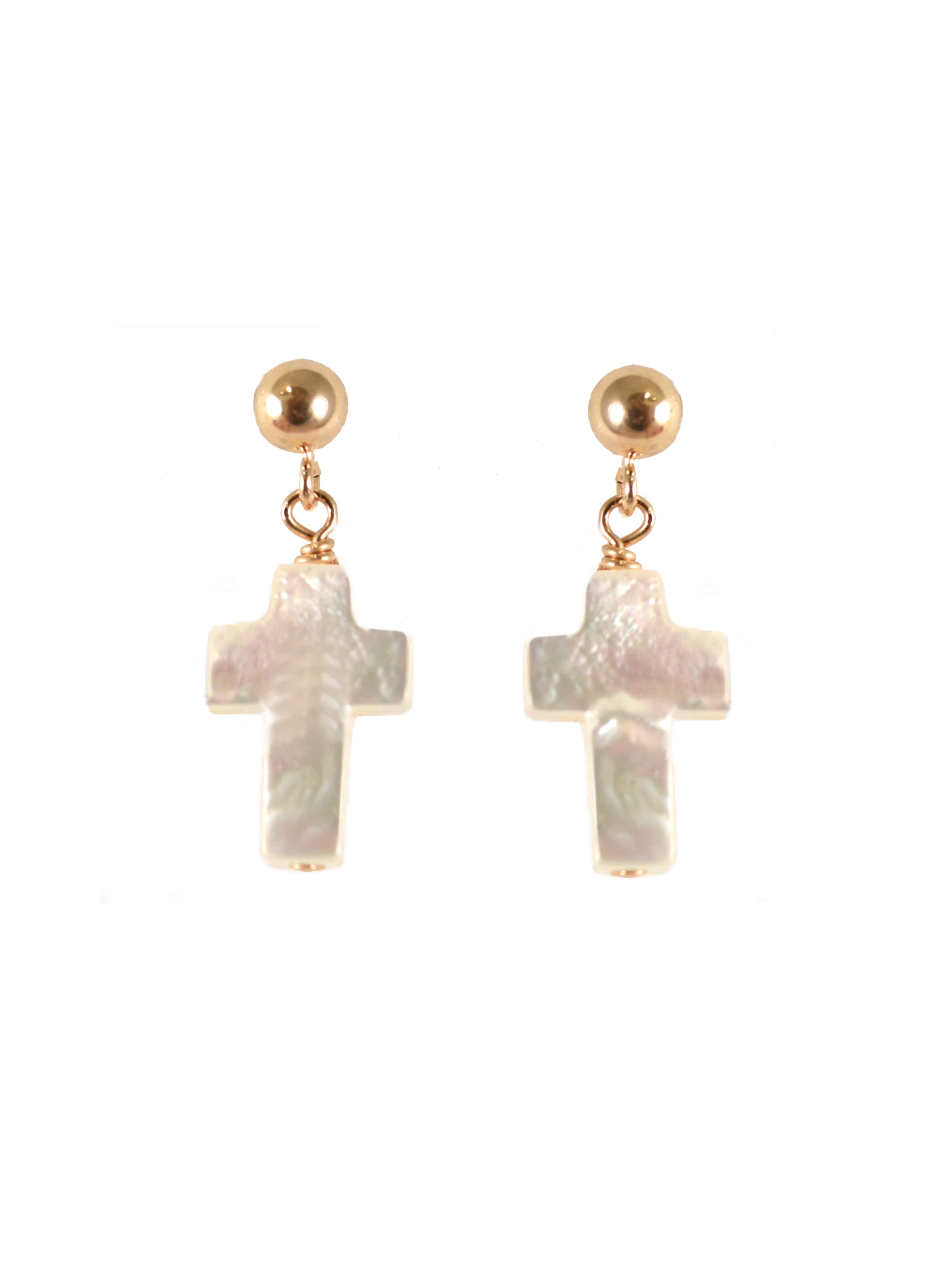 Hope Cross Earrings