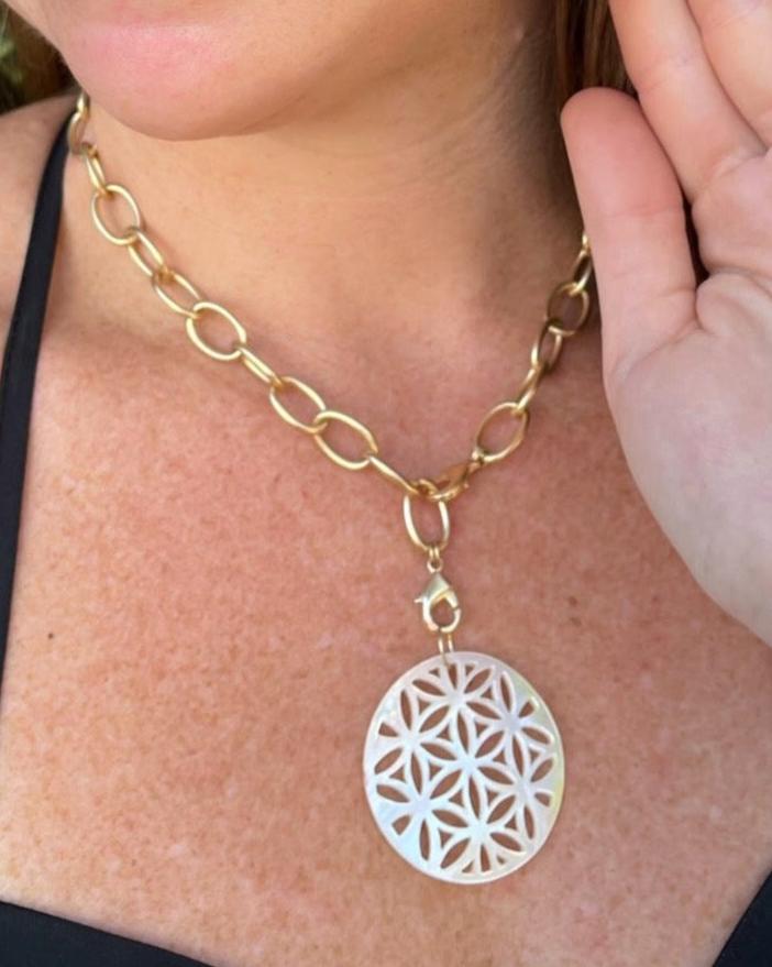 Sacred Flower Charm